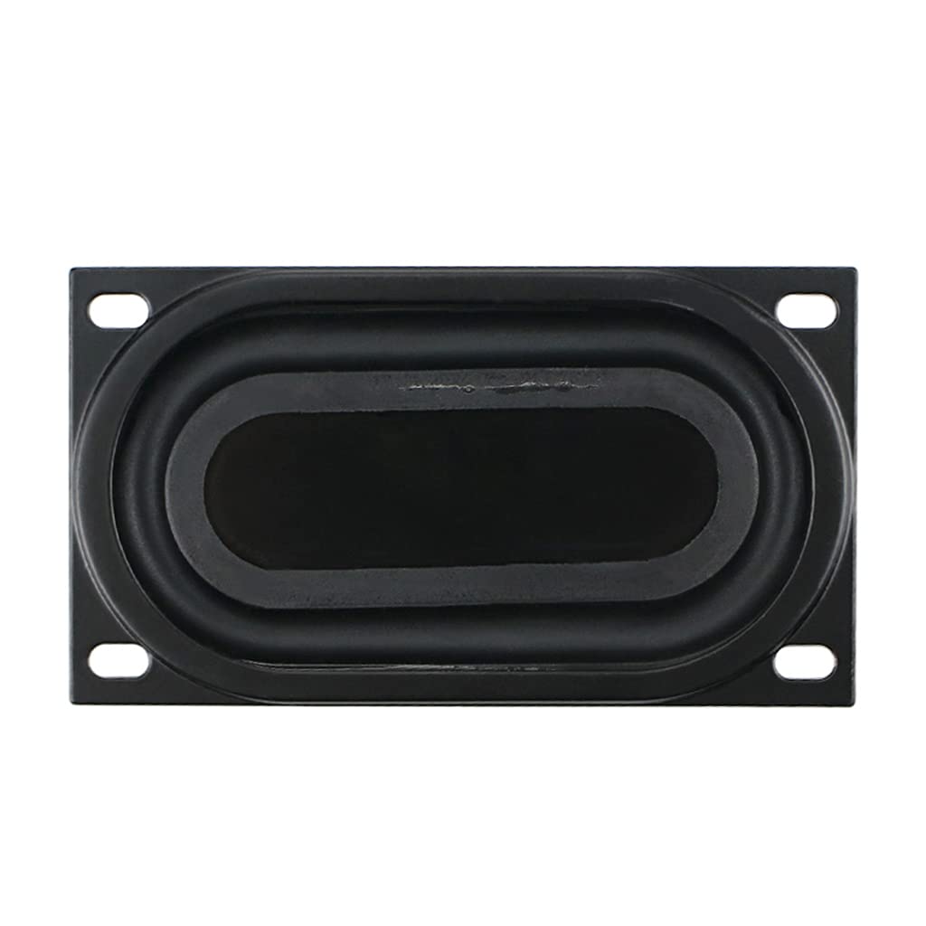 2 Pcs 50x90mm Bass Speaker Passive Radiator - Rubber Vibration Plate Subwoofer DIY Replacement Kit for Enhanced Audio Performance - Perfect for Home Theater, Car Audio, and Speaker Repair Projects