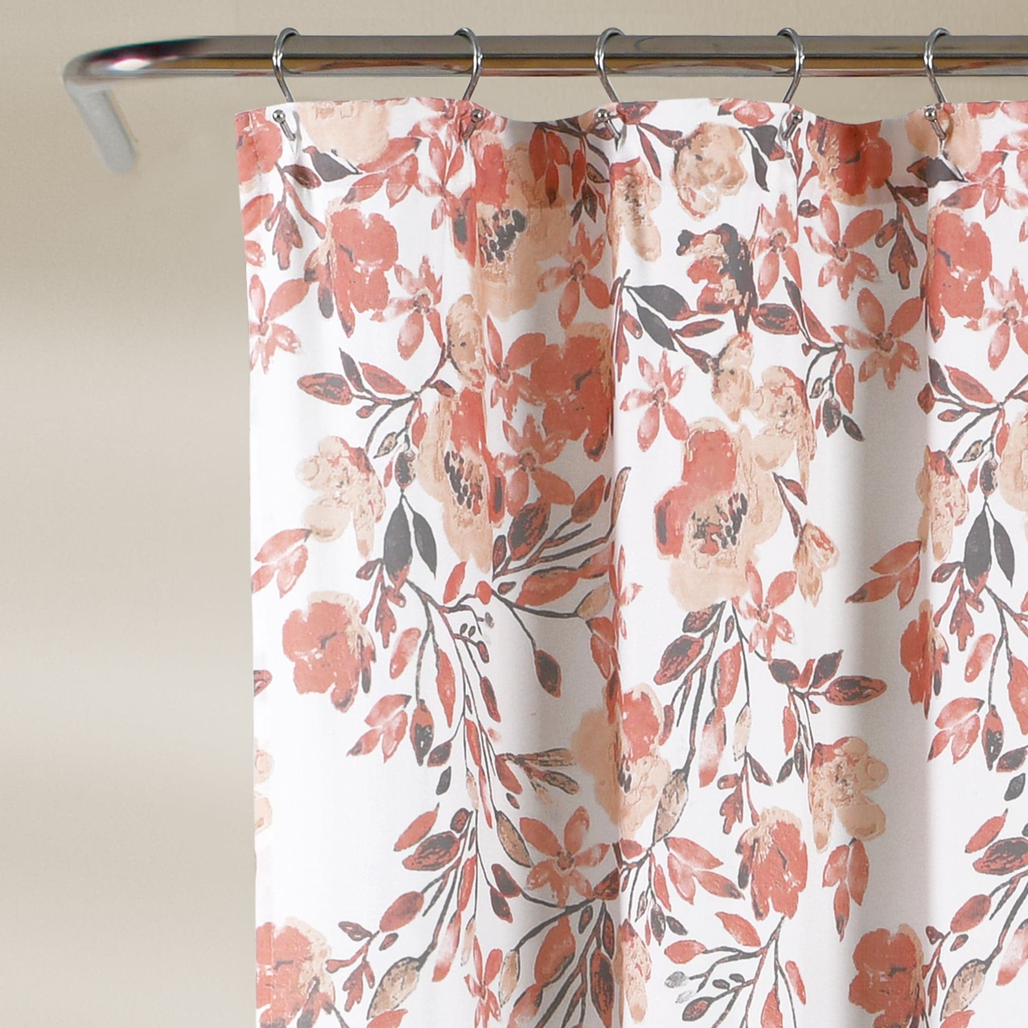 Stylish Tanisha Shower Curtain - Waterproof Bathroom Decor with Hooks - Perfect for Modern Homes & Spa-Like Bathrooms