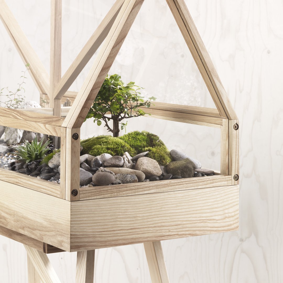 Atelier Two Plus Greenhouse Decor - Scandinavian Home & Garden Design for Houseplants & Indoor Greenery | Perfect for Living Rooms, Balconies & Office Spaces