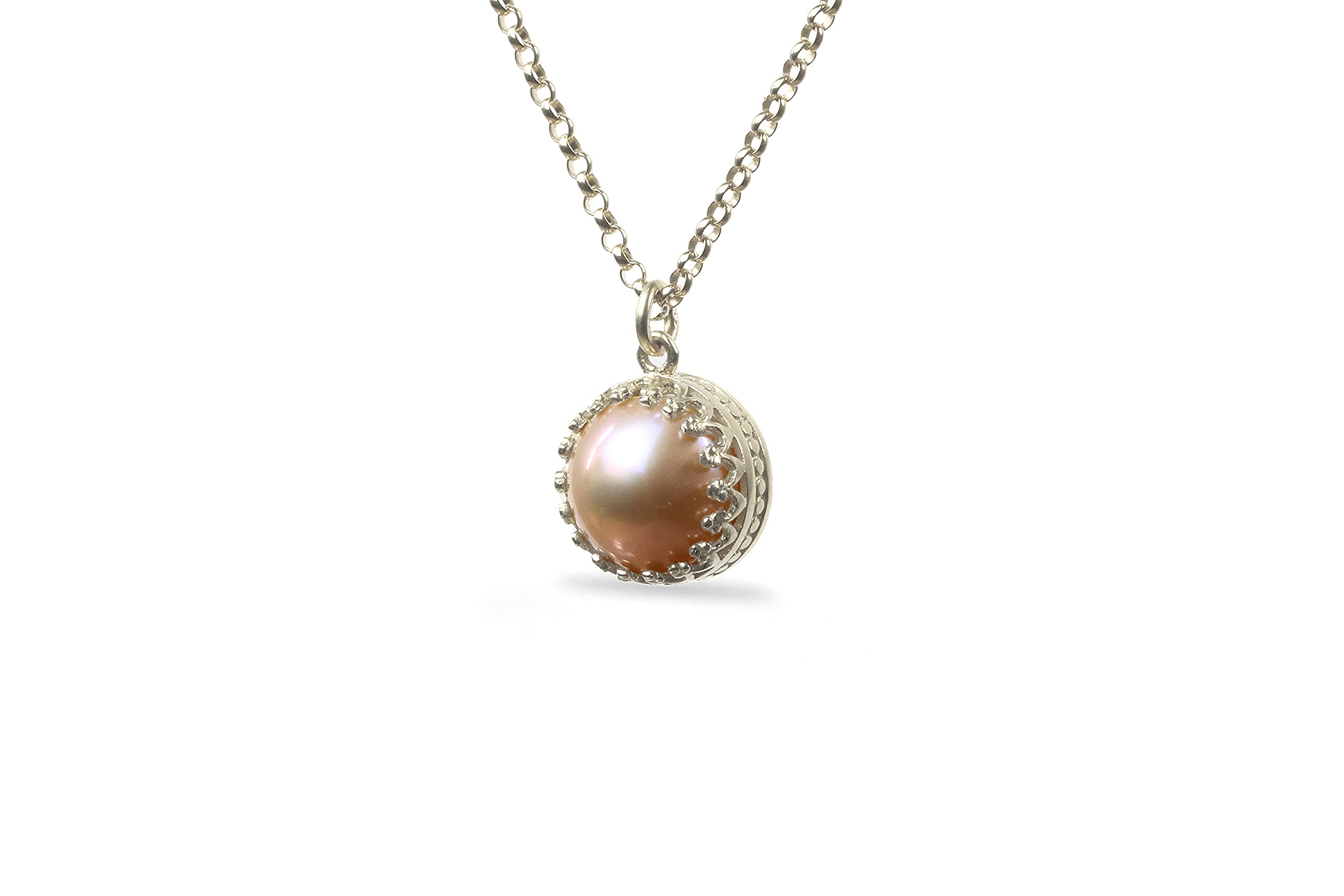 Elegant Pearl Necklace for Women - Handmade June Birthstone Jewelry | Wedding, Layering & Everyday Wear