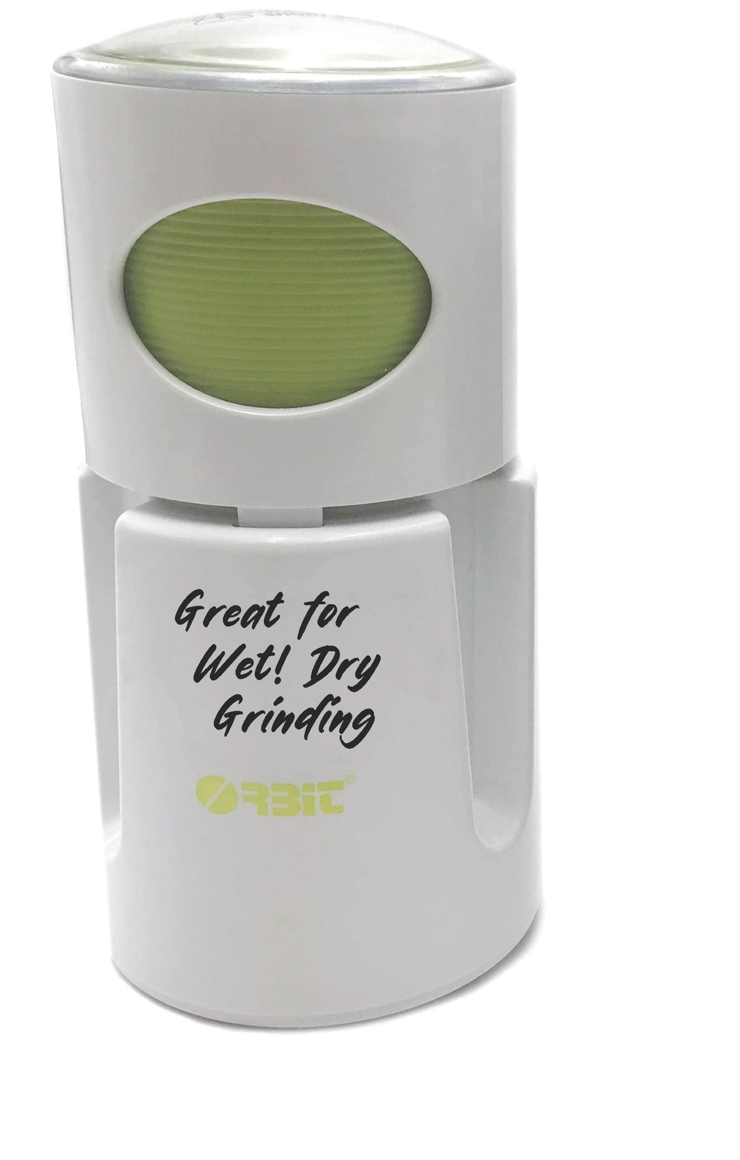 Orbit 2-in-1 Wet & Dry Coffee Grinder, Spice Grinder, and Chutney Maker - White | Perfect for Fresh Coffee Beans, Spices, and Homemade Chutneys | Ideal for Kitchen, Coffee Shops, and Indian Cooking