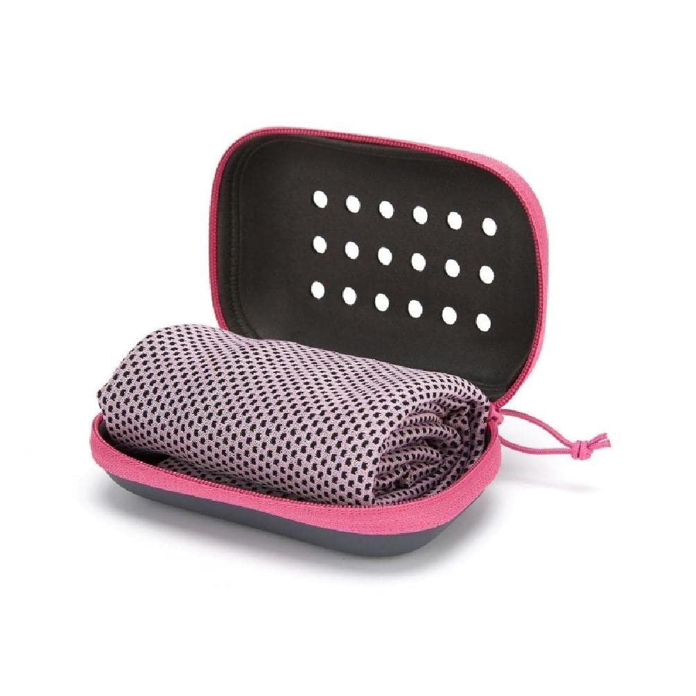 Cooling Towels for Sports & Workouts - Soft, Breathable & Quick-Drying Microfiber Ice Cold Towel with Storage Box - Perfect for Gym, Running, Yoga & Outdoor Activities - Chilly Sweat Rag for Men & Women