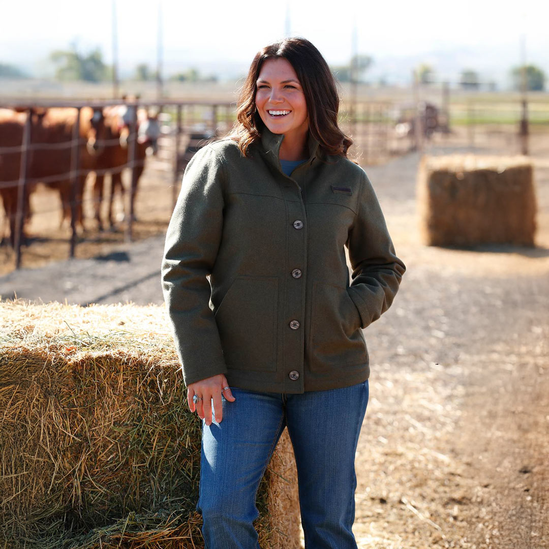 Cinch Women's Wool Coat - Warm Winter Outerwear for Casual & Dressy Occasions | Perfect for Office, Date Night & Cold Weather Fashion