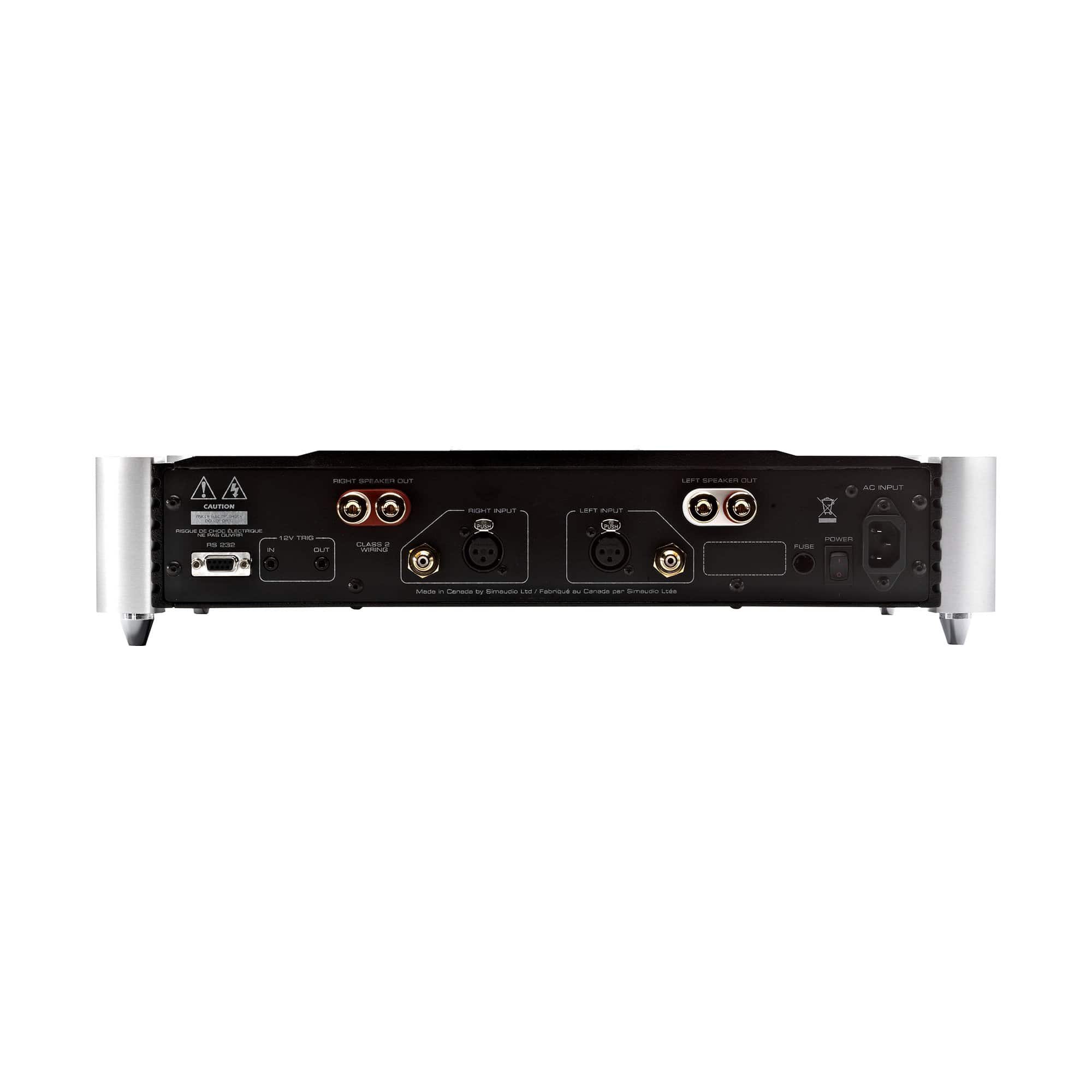 Simaudio MOON 760A High-Performance Stereo Power Amplifier - 200W x 2 Channel Home Audio System for Hi-Fi Speakers & Studio Monitors | Perfect for Audiophiles, Home Theater & Music Production Studios