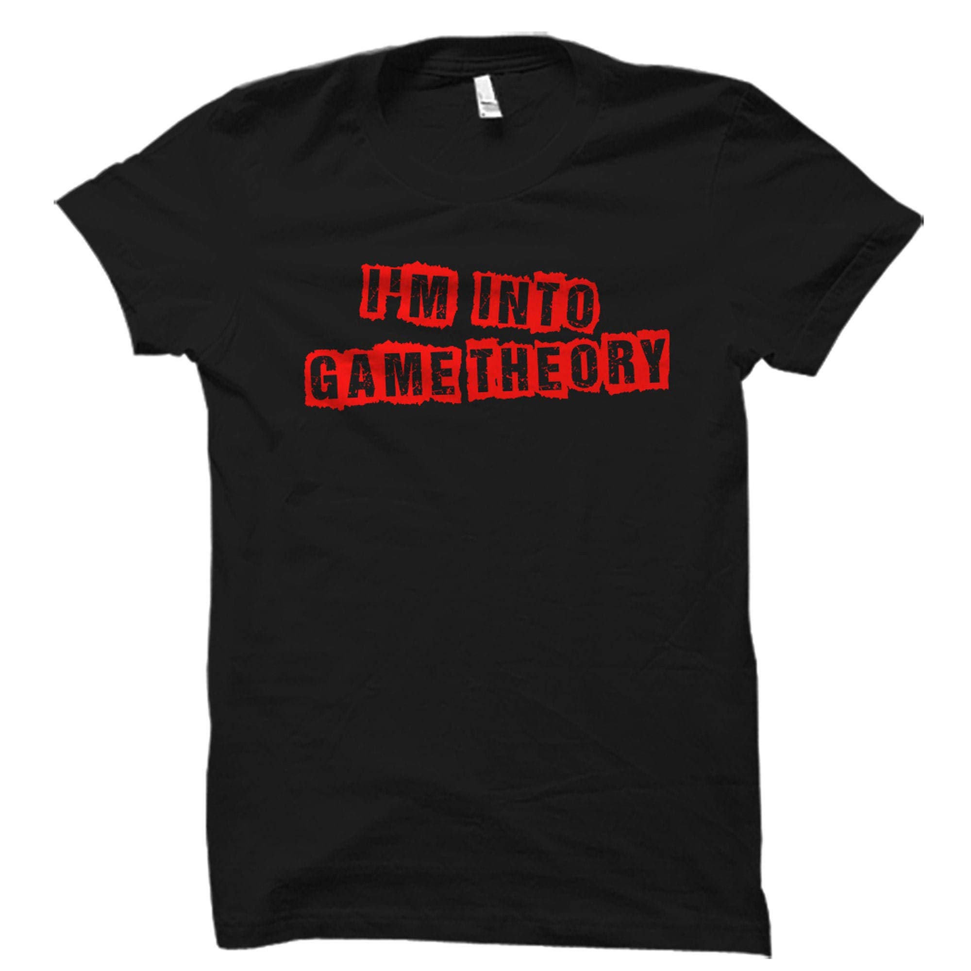 Game Theory T-Shirt for Economists & Students | Funny Economics Gift Idea for Game Theorists | Perfect for Class, Conferences & Nerdy Events