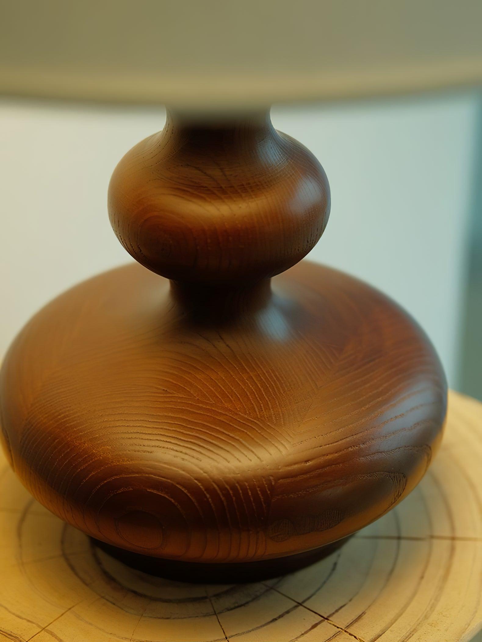 Creative Gourd Table Lamp - Handmade Natural Decorative Lighting for Living Room, Bedroom & Office - Perfect for Cozy Home Decor & Ambient Lighting