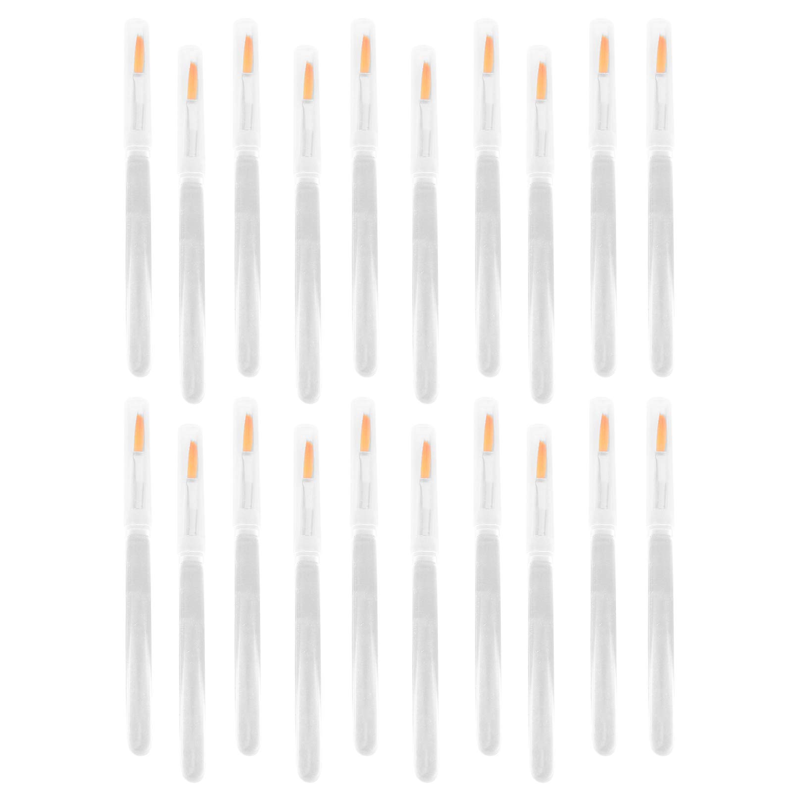 SOLUSTRE 20pcs Disposable Lipstick Applicators - Hygienic Makeup Tools for Lip Gloss, Lipstick & Balm Application - Perfect for Salons, Makeup Artists & Personal Use