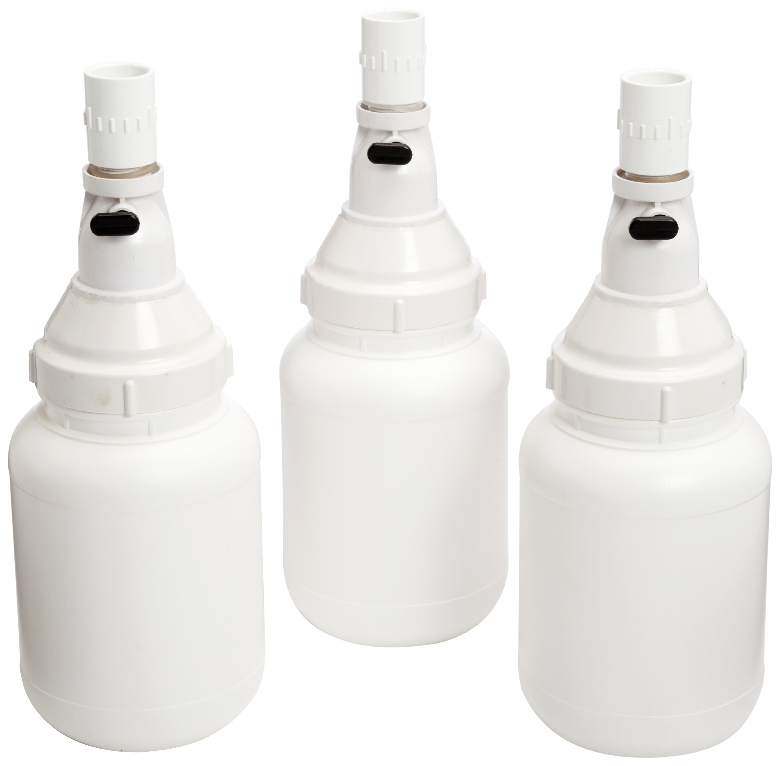 Zodiac 9-706 3 Bottle Hopper Extension Replacement Kit with Valves - Compatible with Pool Cleaners, Spa Equipment & Water Filtration Systems
