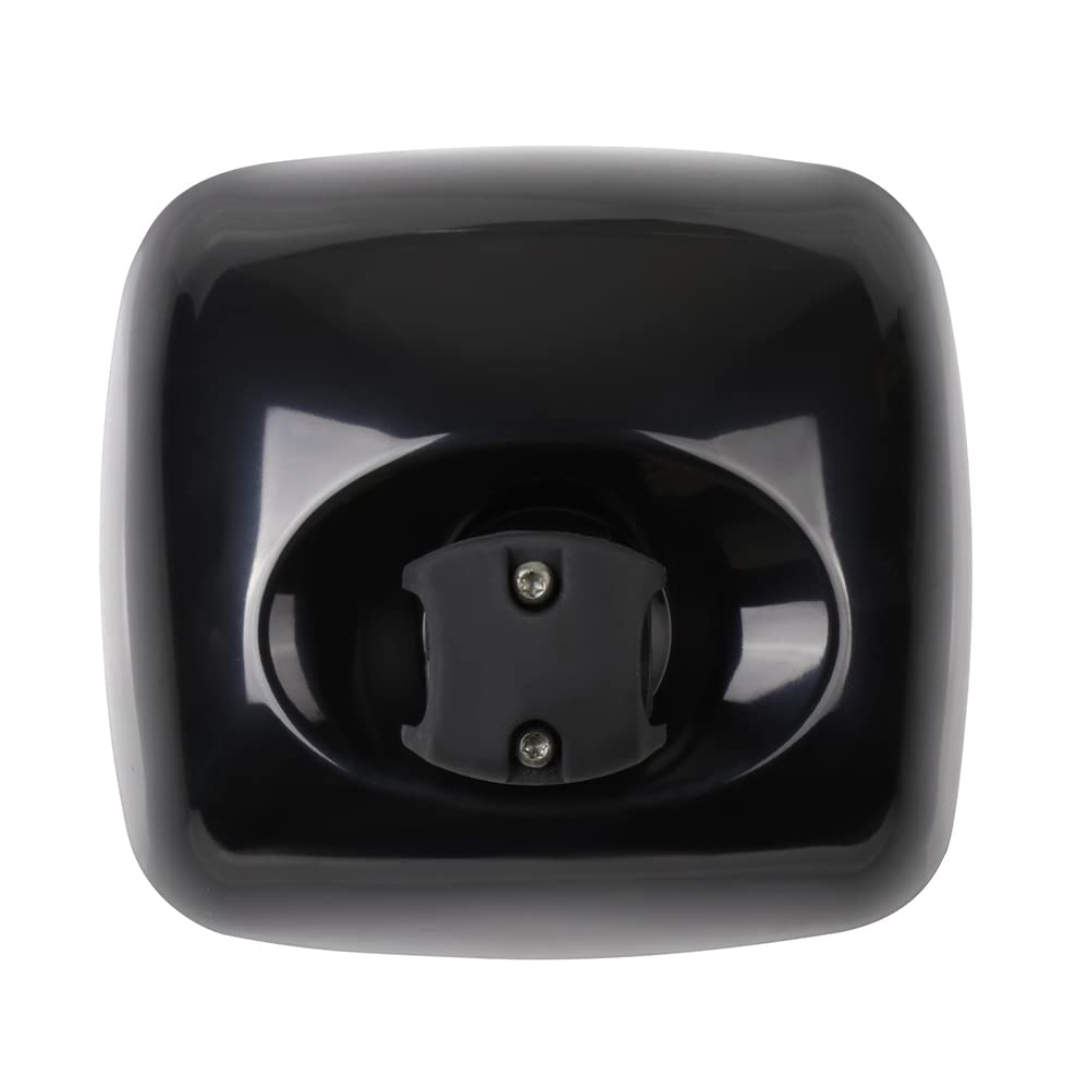 Heated Black Housing Side Hood Mirror Replacement for Freightliner M2 100 106 112 114SD (2003-2017) - Wide Angle Truck Mirror with Smaller Design - Perfect for Enhanced Visibility and Safety While Driving