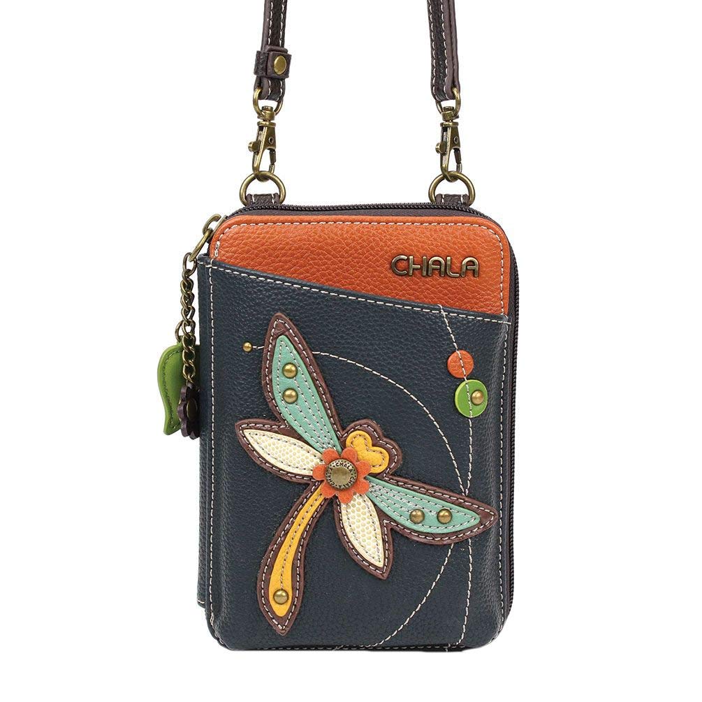 Chala Handbags Dragonfly Wallet Crossbody Bag with Convertible Strap - Stylish & Functional for Women | Perfect for Travel, Shopping & Everyday Use
