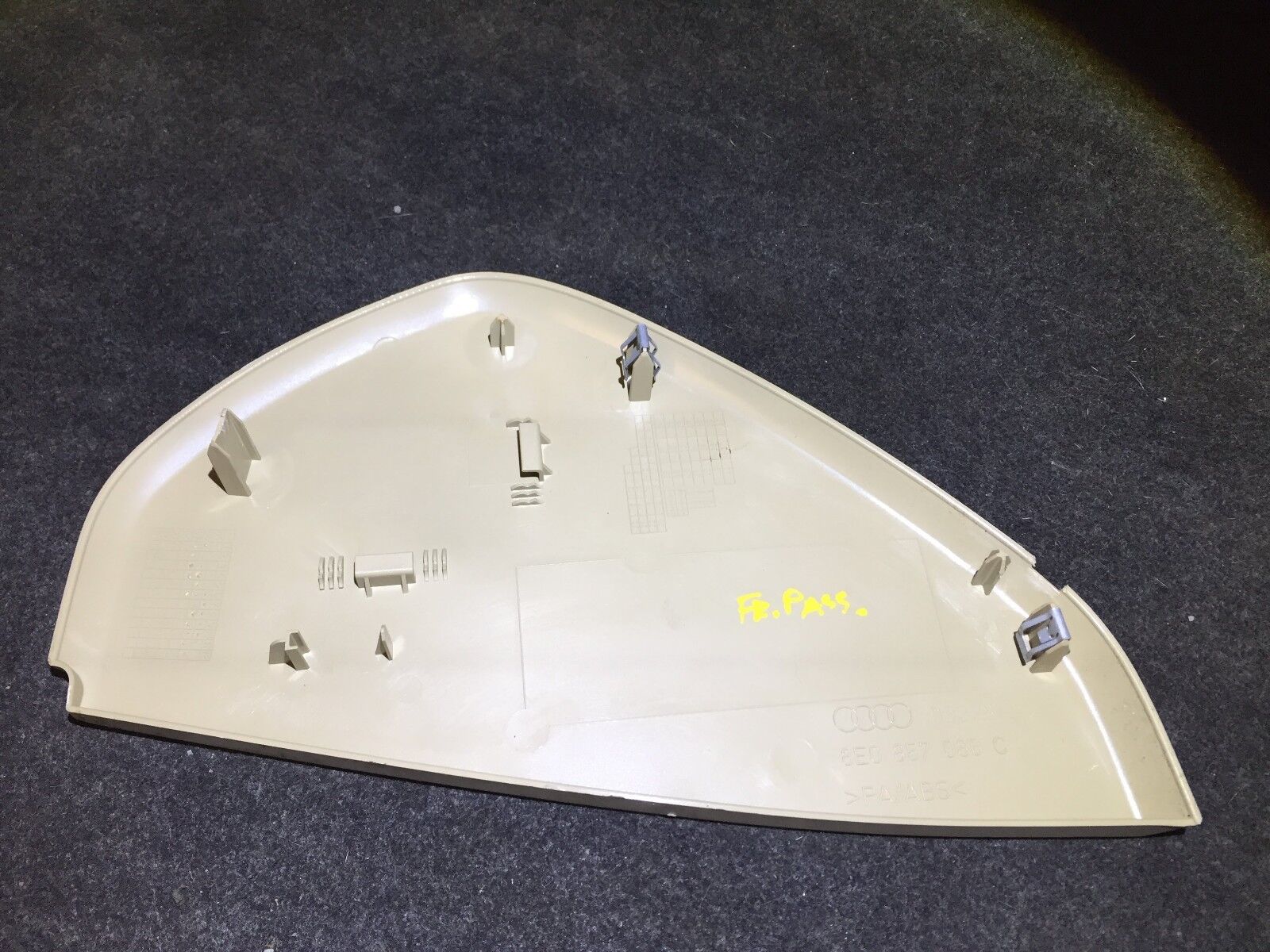 2005-2008 Audi A4 B7 Right Passenger Dashboard End Cover Panel - OEM Replacement Part for Interior Trim Repair | Perfect for Car Restoration & DIY Projects