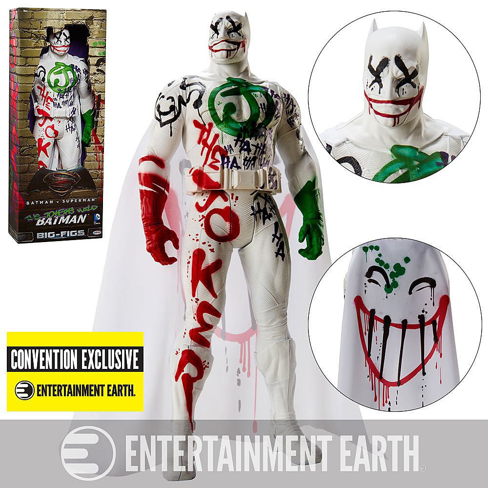 Batman v Superman: Jokers Wild Batman - Limited Edition Convention Exclusive Collectible Figure for DC Fans & Movie Enthusiasts | Perfect for Display, Cosplay & Comic Book Collections