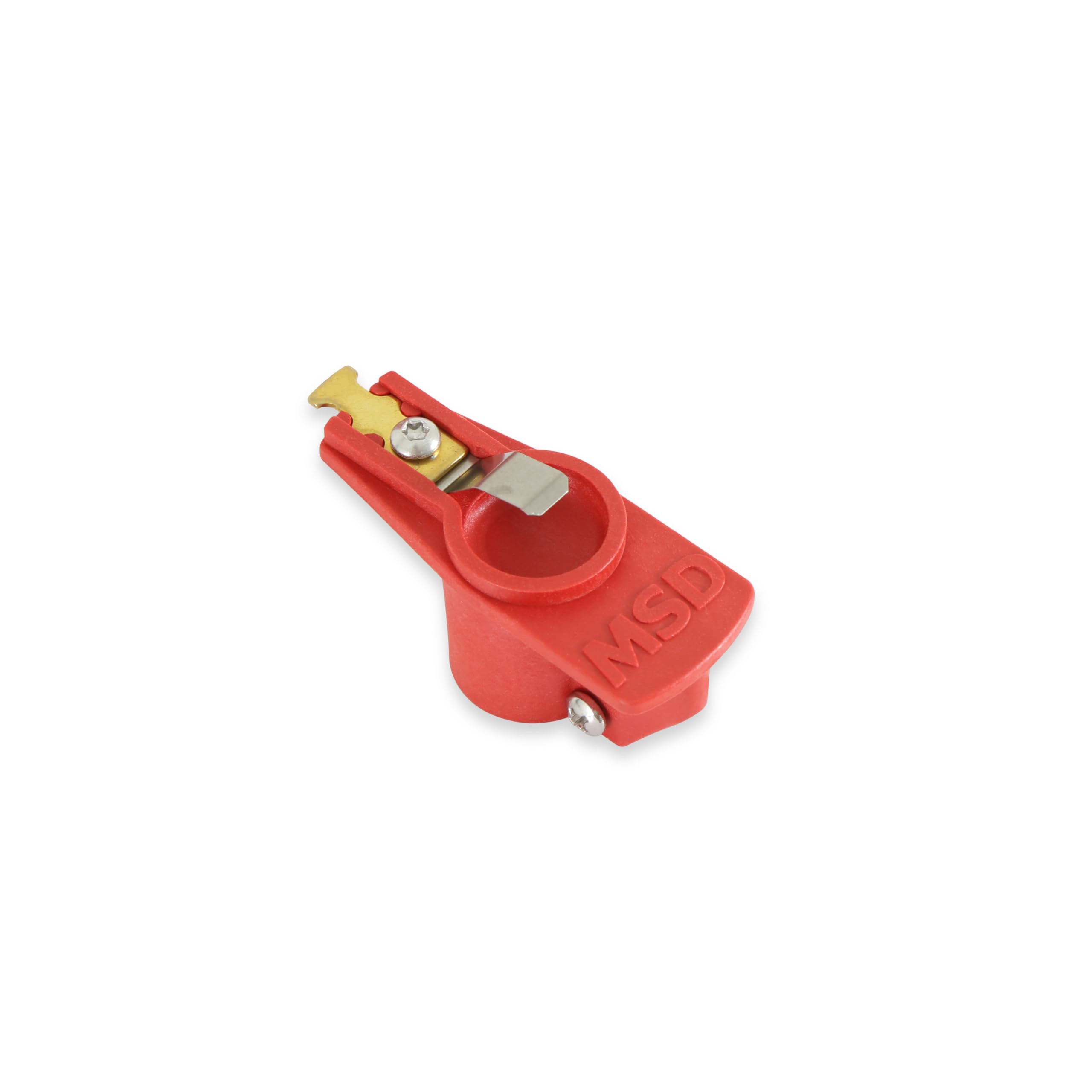 MSD Pro Mag 7919 Replacement Cap and Rotor Kit - Compatible with Pro Mag Ignition Systems - High Performance Red Distributor Parts - Perfect for Engine Tune-Ups & Automotive Restoration Projects