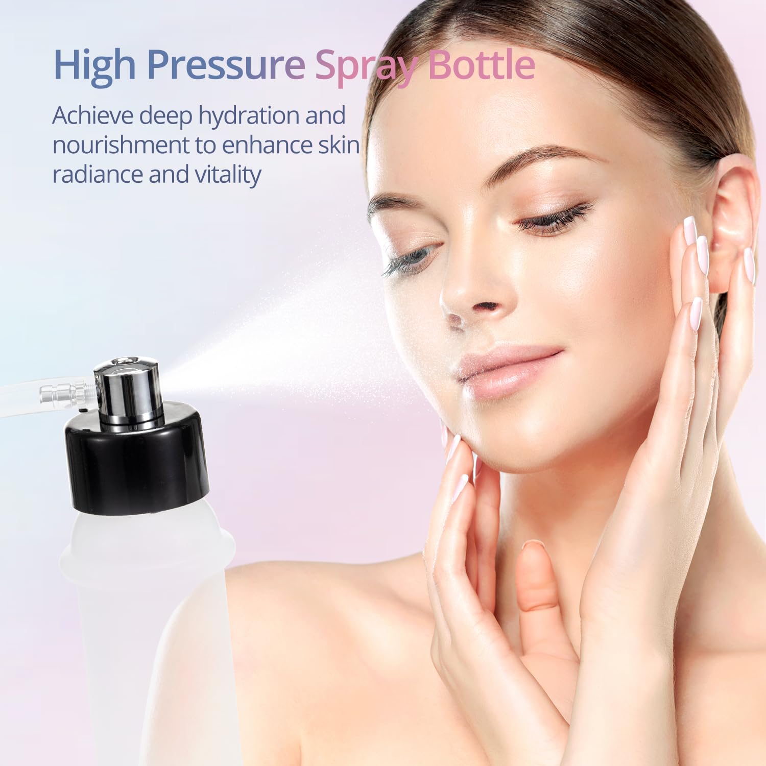 Professional Diamond Microdermabrasion Machine for Face & Body - Salon & Home Use Skin Exfoliation Device - At-Home Spa Treatment for Glowing Skin