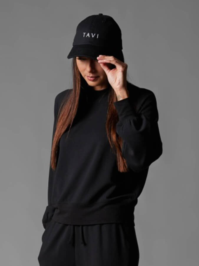 Tavi Hat Ebony One Size - Stylish Unisex Black Hat for Men & Women - Perfect for Outdoor Activities, Travel, and Fashion