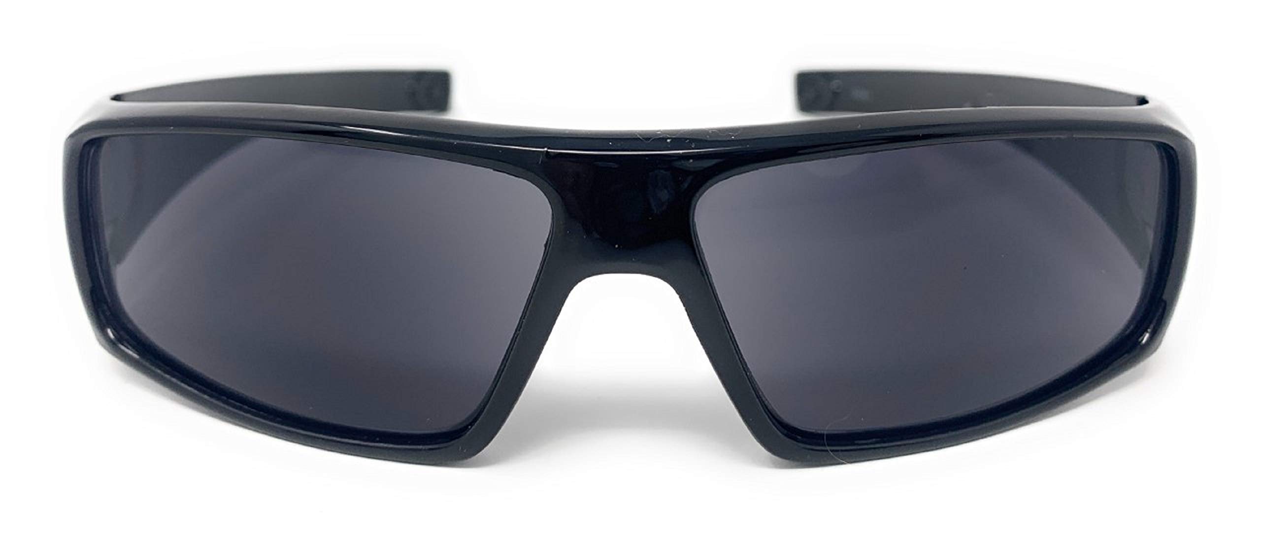 Unisex Wrap Around Terminator Sunglasses with Reading Lenses - UV Protection for Men & Women | Perfect for Outdoor Reading, Driving, and Beach Activities