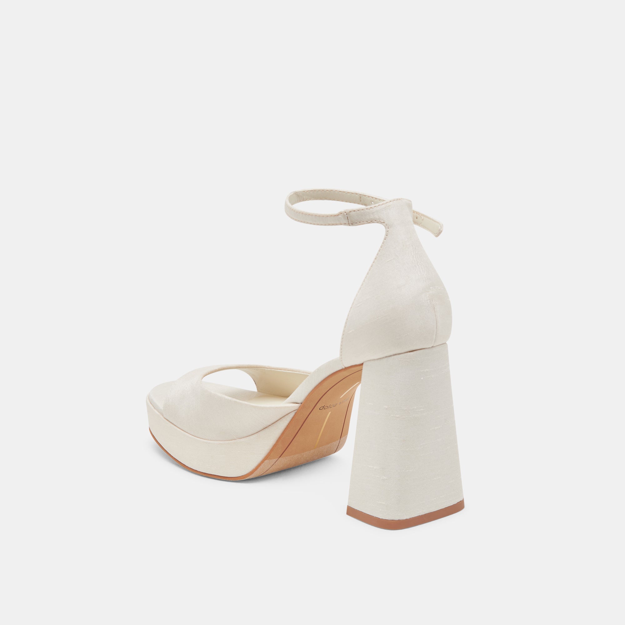 PANDRO Women's White Satin High Heels - Elegant Pointed Toe Pumps for Weddings, Parties & Special Occasions