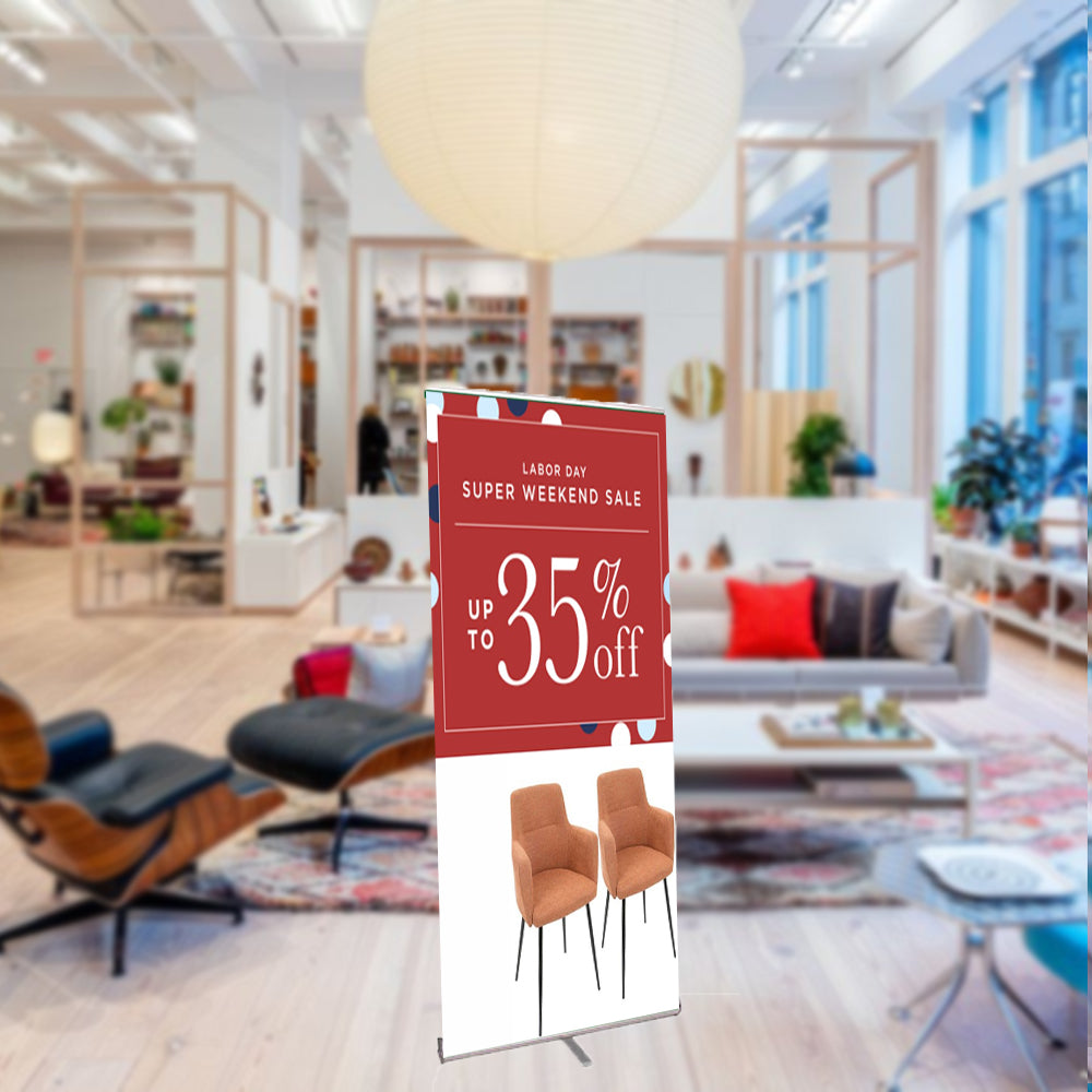 CYPRESS Retractable Banner Stand 35.5