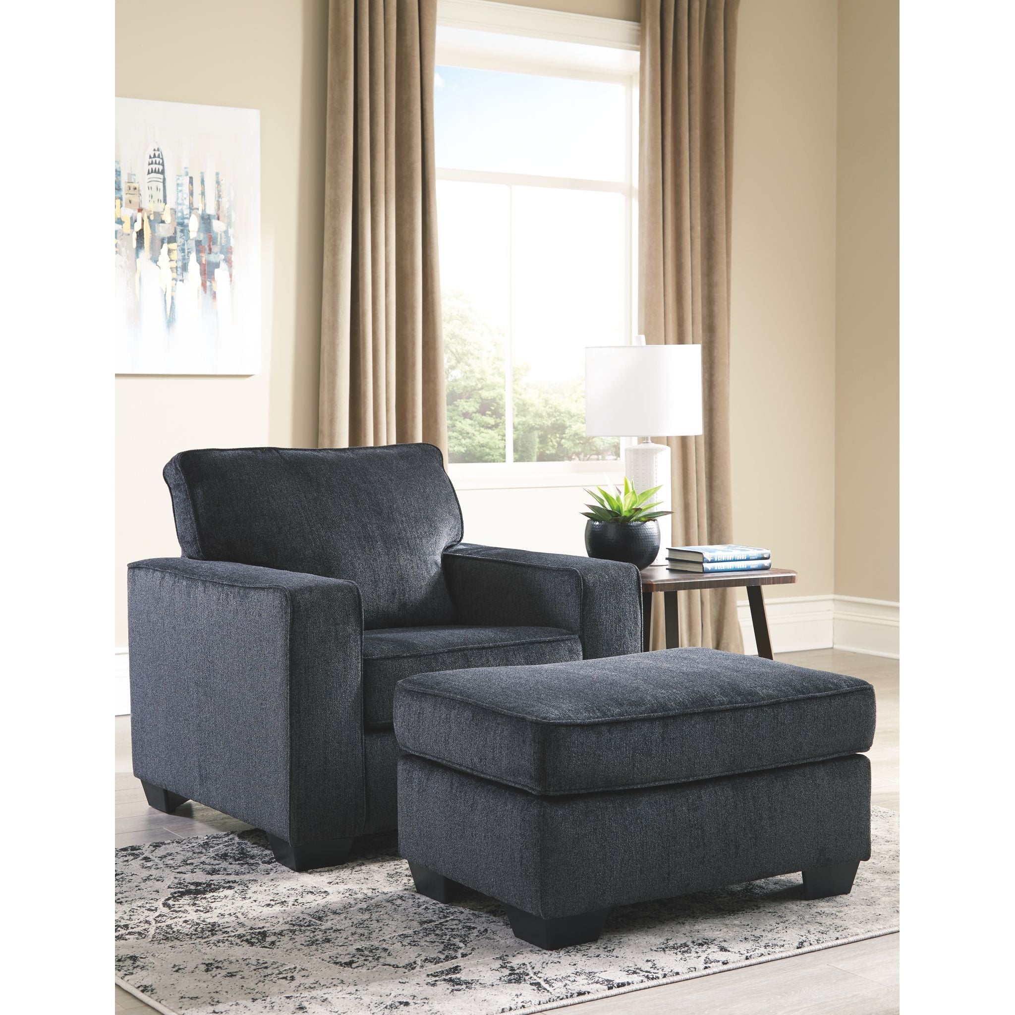 Altari Ottoman - Modern Storage Ottoman with Lift Top, Soft Upholstered Seat for Living Room, Bedroom, or Entryway - Perfect for Extra Seating & Hidden Storage
