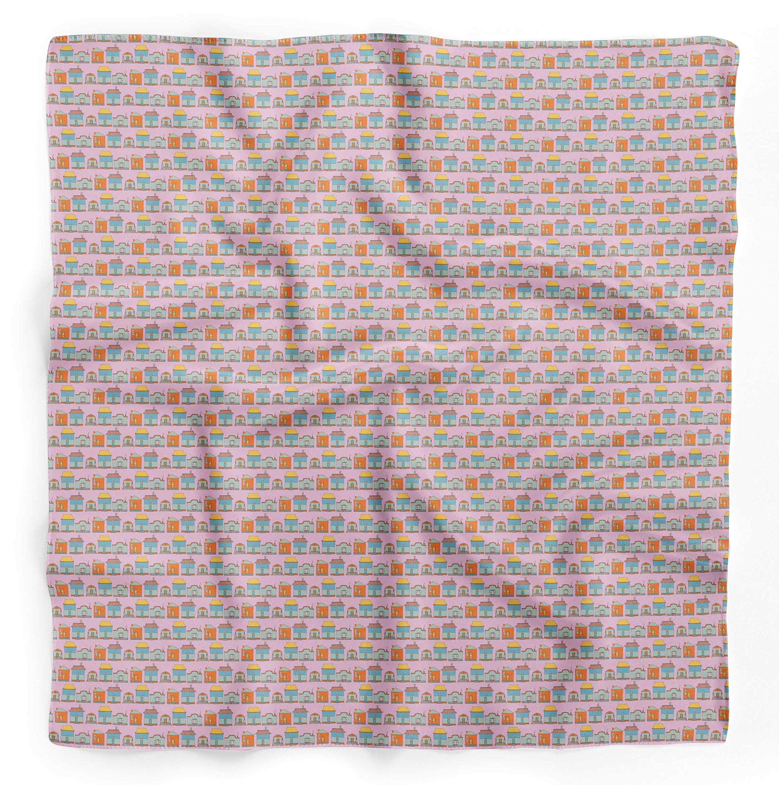 Bimba Printed Pure Silk Scarf - Women's Fashion Hair Wrap, Neck Scarf & Head Bandana - Perfect for Outdoor Activities, Travel & Special Occasions