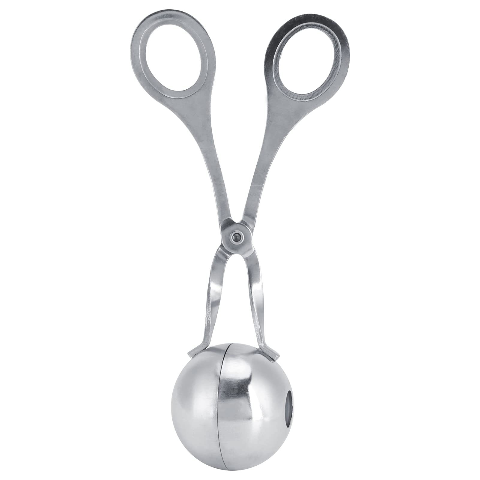 Stainless Steel Meatball Maker Scoop - Detachable Anti-Slip Handles, 2 Sizes (Large) - Perfect for Homemade Meatballs, Italian Cooking & Meal Prep