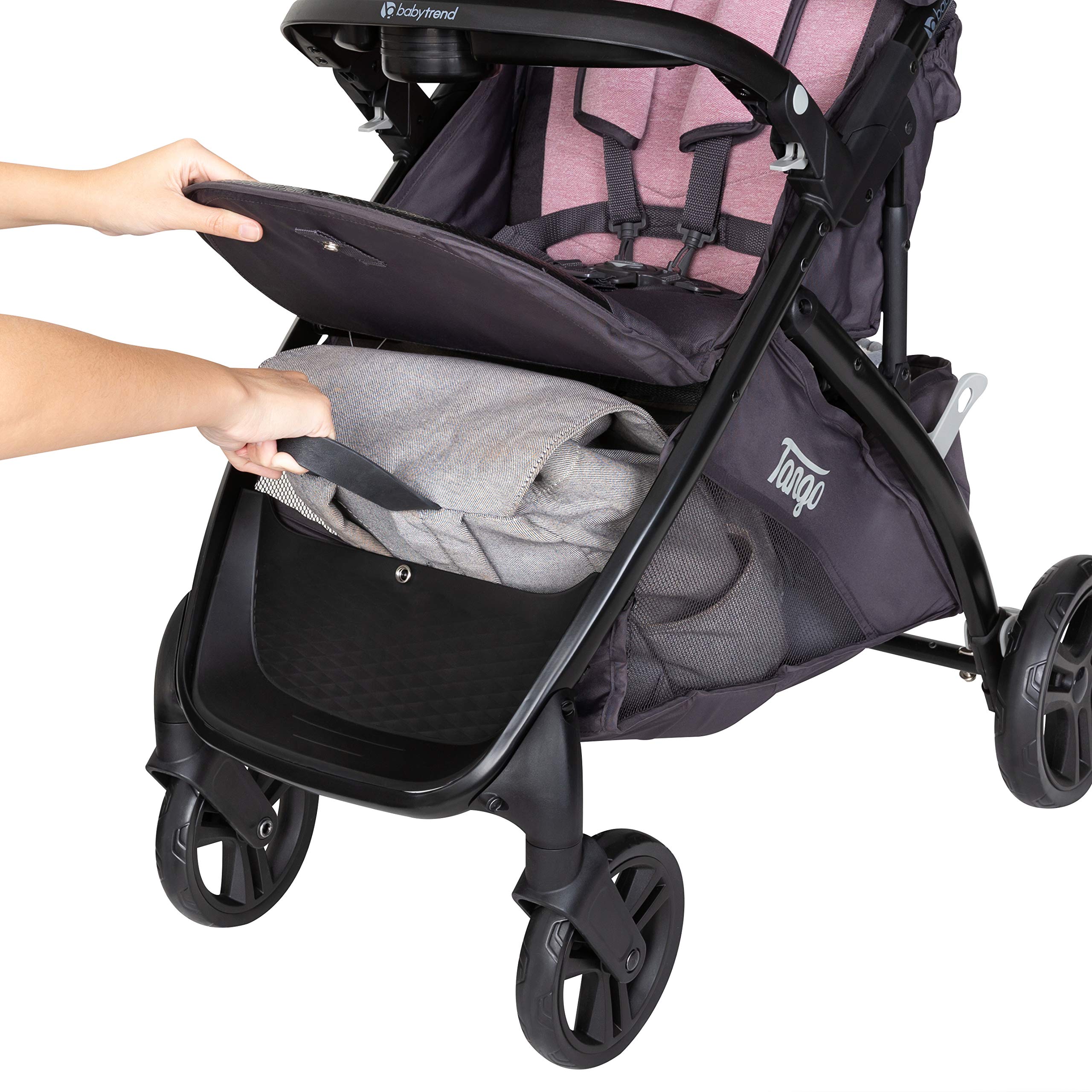 Baby Trend Tango Lightweight Stroller with Compact Fold - Perfect for Travel, Shopping & Everyday Use (Cassais Color)