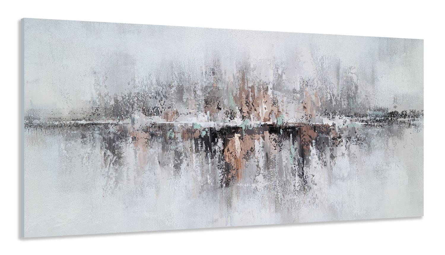 RFDEPOT ARTS Large Canvas Wall Art - Abstract Beach Painting for Bedroom Decor, Coastal Living Room & Office Wall Decor - Perfect for Over Bed, Sofa or Dining Room