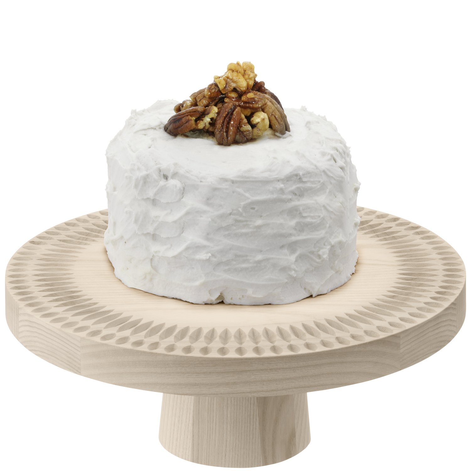Premium LSA International Tatra Cake Stand - Handcrafted Ash Wood Dessert Display for Weddings, Parties & Elegant Home Decor