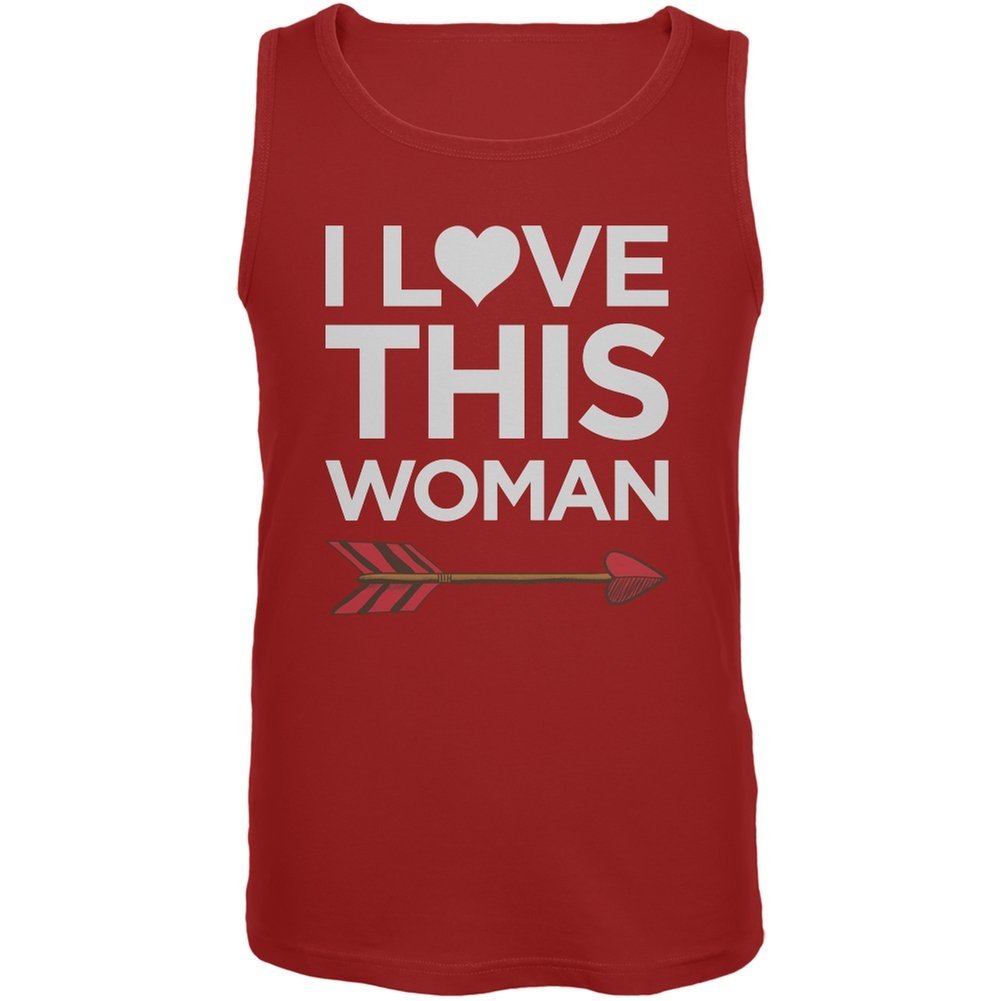 Red Men's Tank Top for Women - Comfortable & Stylish Sleeveless Shirt for Gym, Workout, and Casual Wear