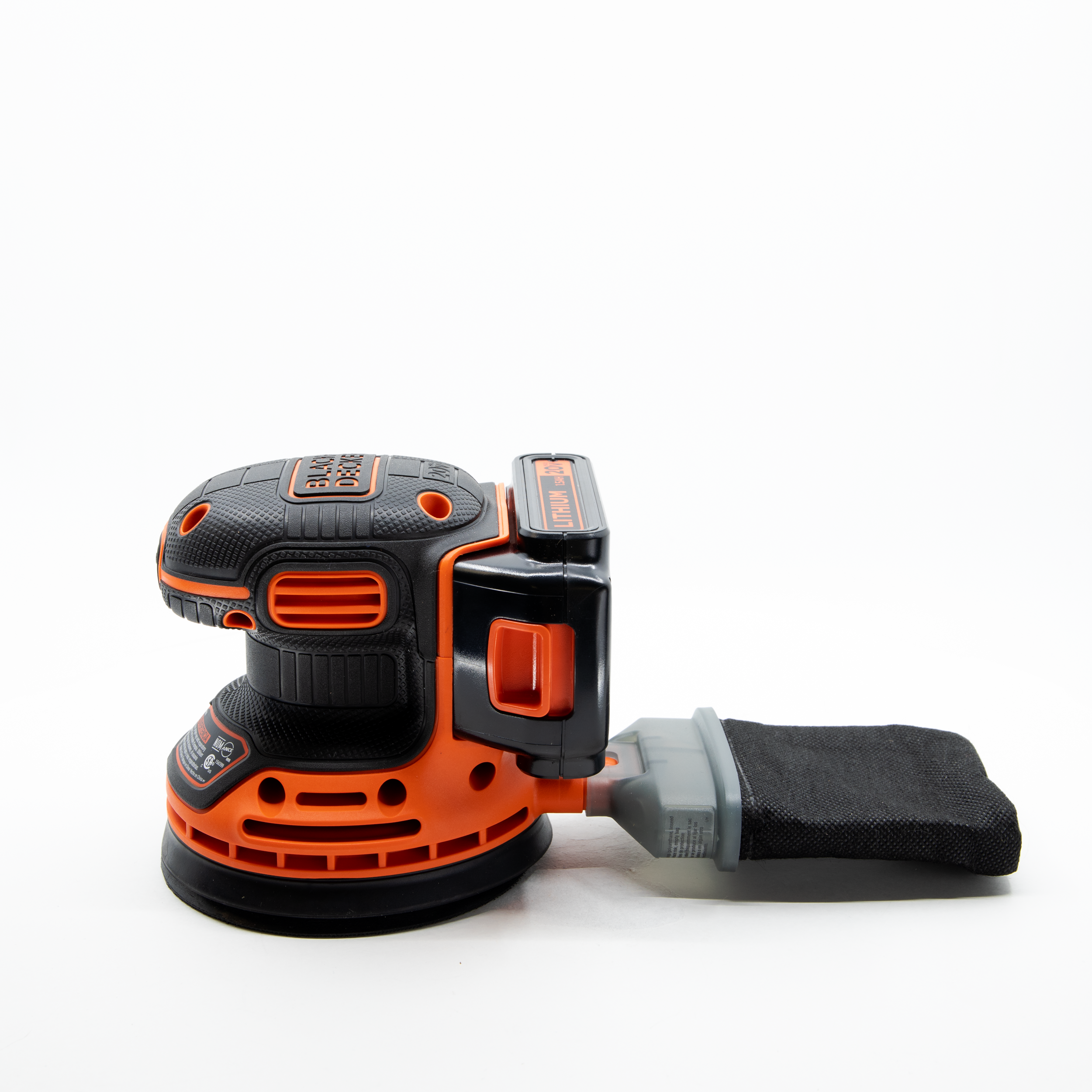 20V MAX Cordless Random Orbital Sander - Lightweight & Powerful for Woodworking, Sanding, and DIY Projects - Perfect for Furniture Refinishing, Auto Body Work & Home Renovation