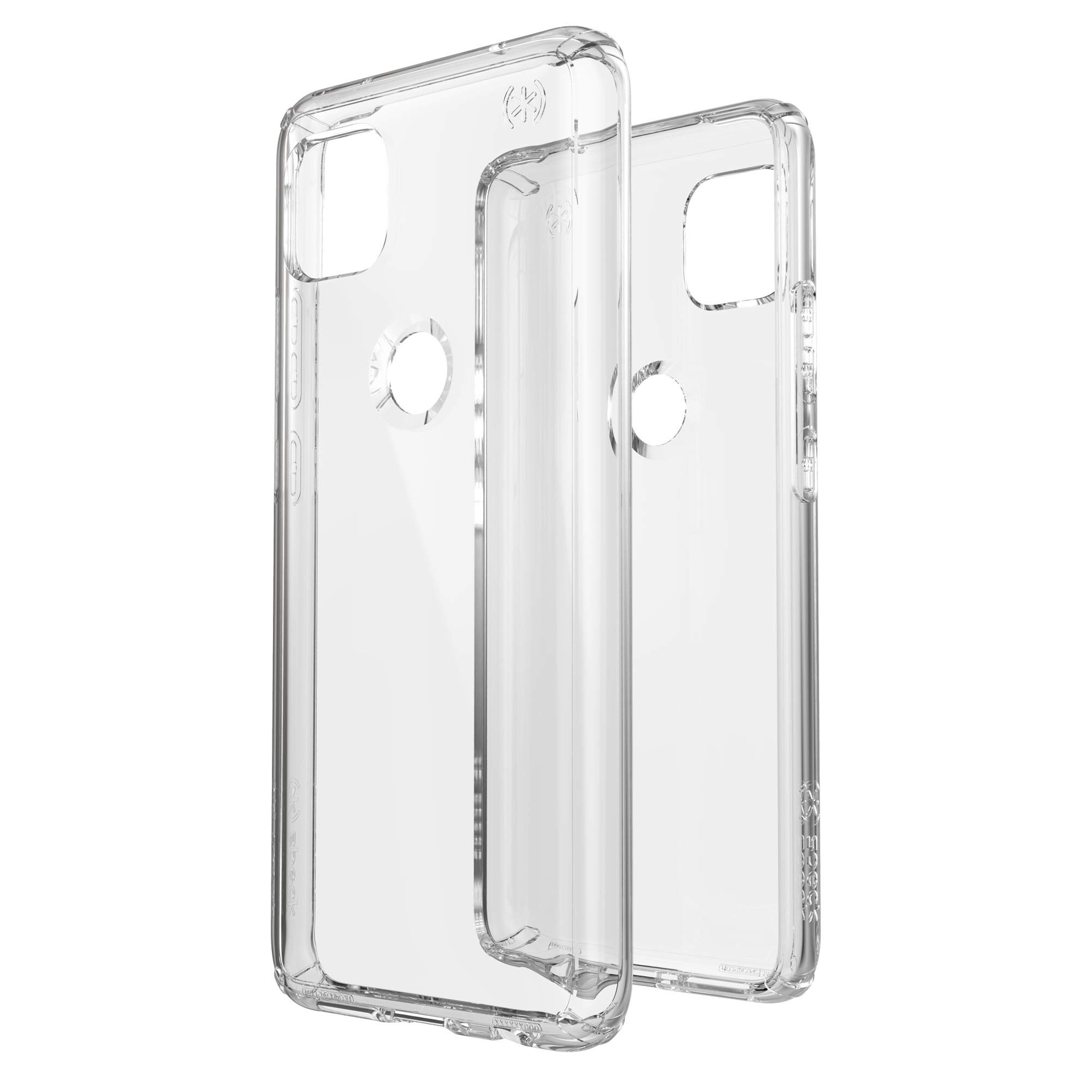 Speck Presidio Exotech Motorola One 5G Case - Clear Protection for Daily Use