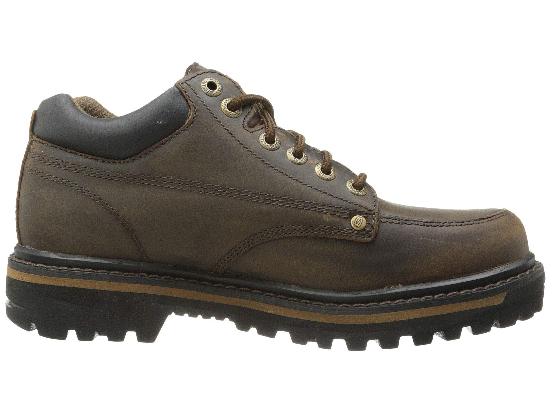 Skechers Men's Mariter Boat Shoes - Comfortable Non-Slip Deck Shoes for Sailing, Fishing & Casual Wear | Water-Resistant Boat Deck Sneakers for Men