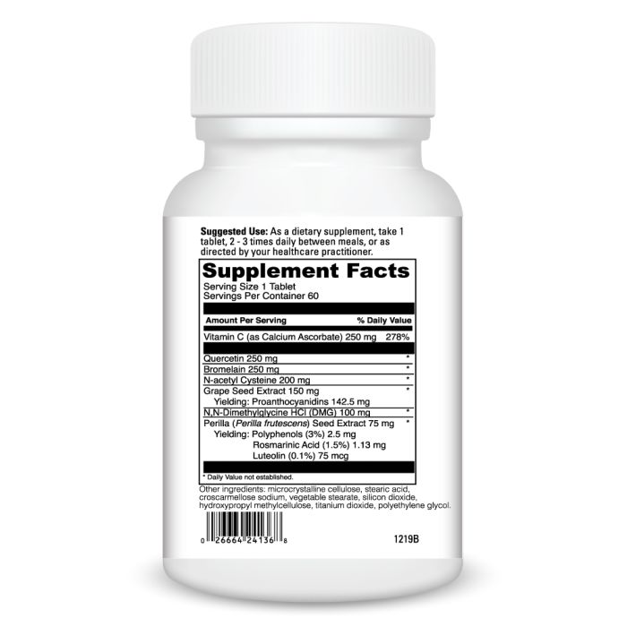 Davinci Labs Aller DMG™ - 60 Capsules | Immune Support Supplement for Allergy Relief | Supports Respiratory Health & Seasonal Wellness