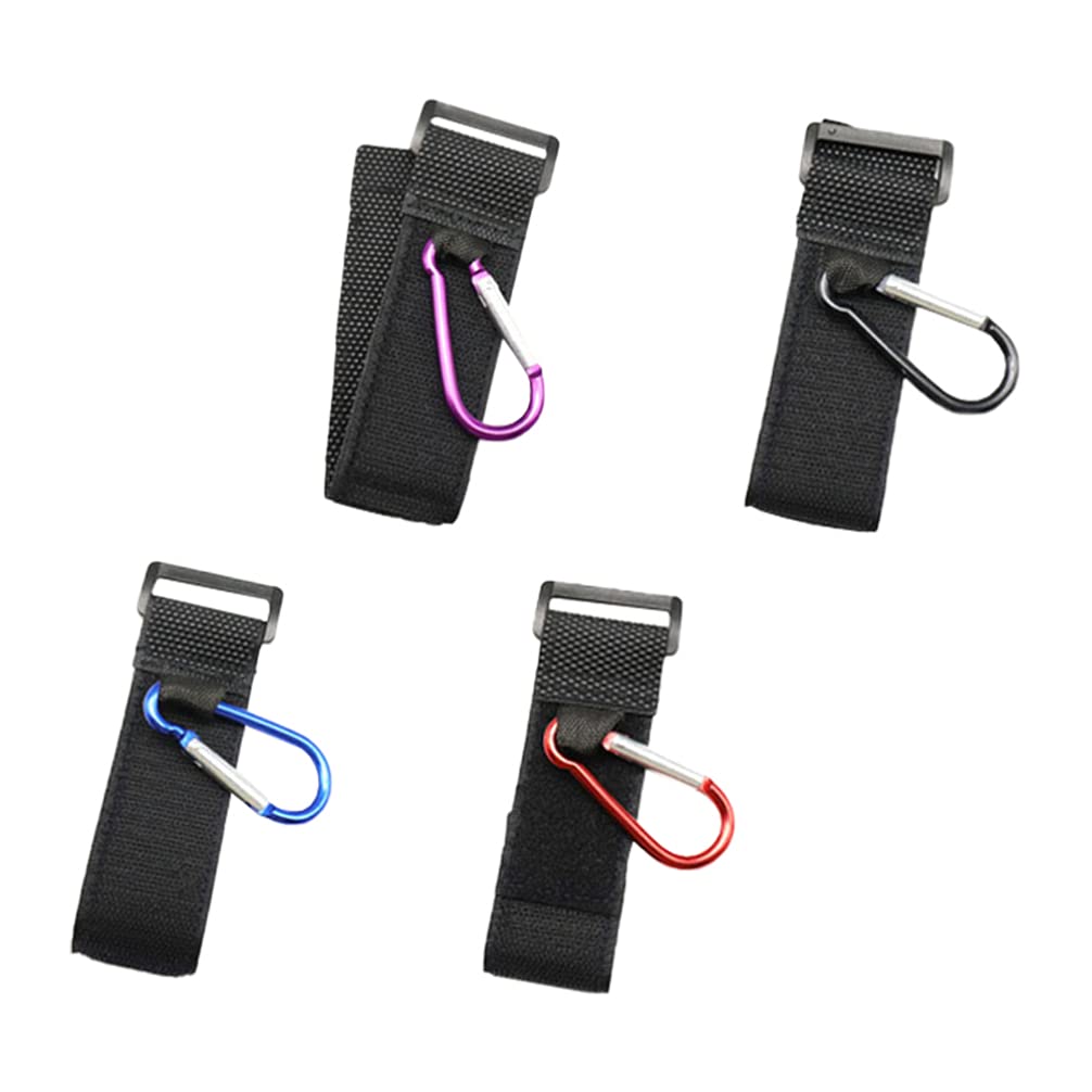 DOITOOL 4-Pack Multipurpose Stroller Hooks - Heavy Duty Baby Pram Hangers for Diaper Bags, Shopping & Home Organization - Perfect for Strollers, Grocery Bags & Closet Storage