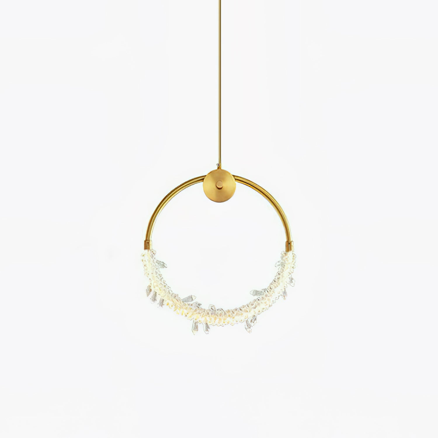 BU08P15G Modern Pendant Light - Elegant Hanging Ceiling Fixture for Kitchen, Dining Room & Bedroom - Perfect for Home Decor & Interior Lighting