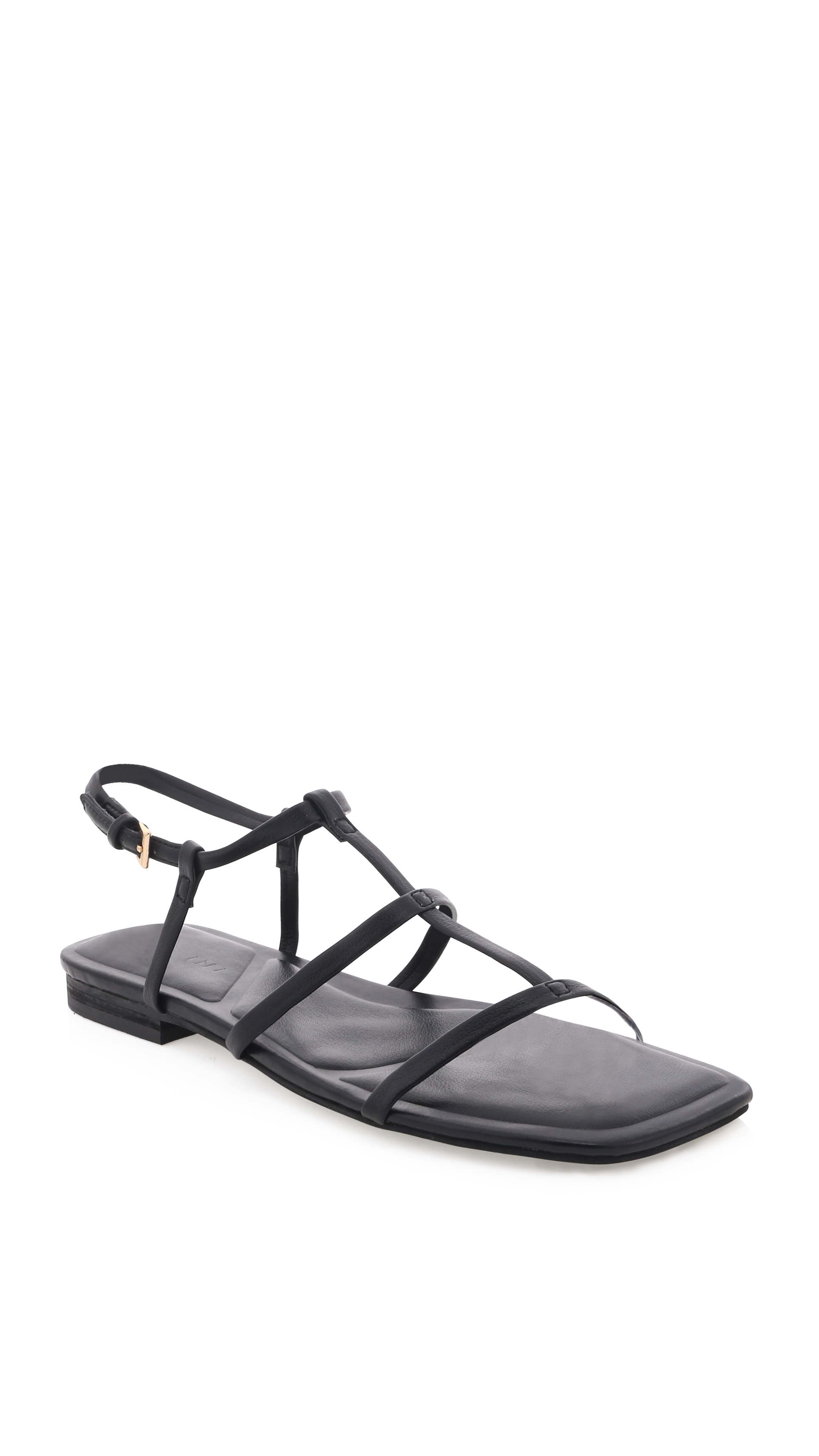 Premium Acacia Sandals for Women - Comfortable Black Leather Flip Flops | Perfect for Beach, Pool & Summer Outfits