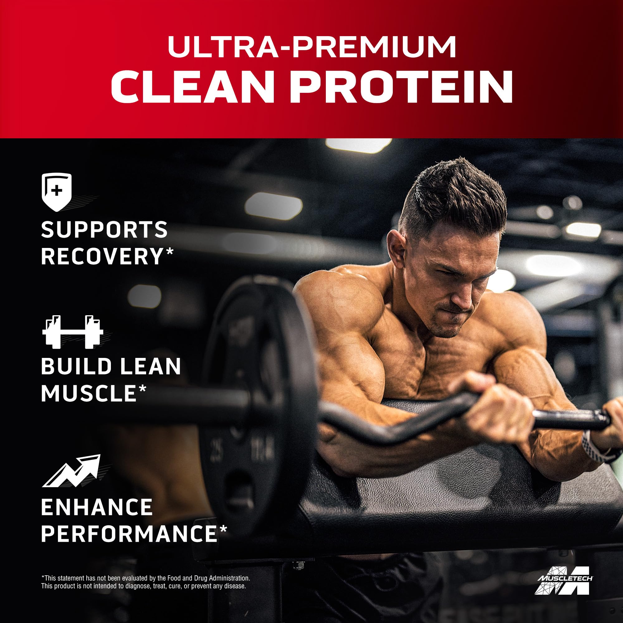 MuscleTech Nitro-Tech Whey Gold Protein Powder - Premium Whey Protein Isolate for Men & Women - Cookies & Cream Flavor - 5lb Pack - Post Workout Recovery & Muscle Building Supplement