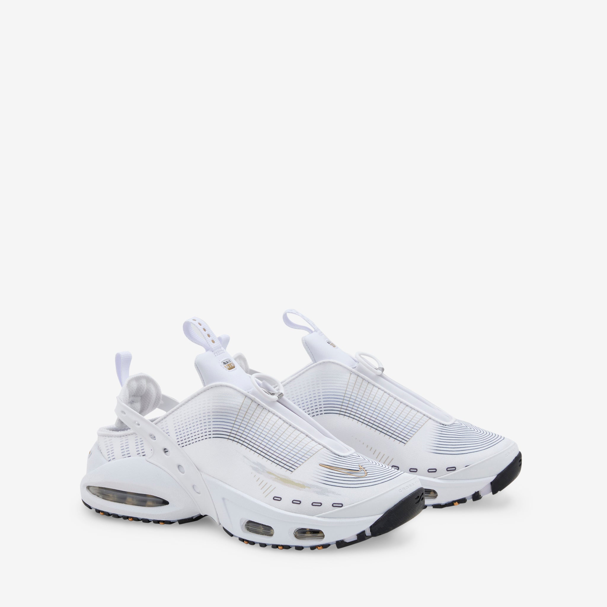 Women's Nike Air Max Craze Running Shoes - White/Metallic Gold/Black/Copper Moon | Lightweight & Comfortable for Gym, Workouts & Daily Wear