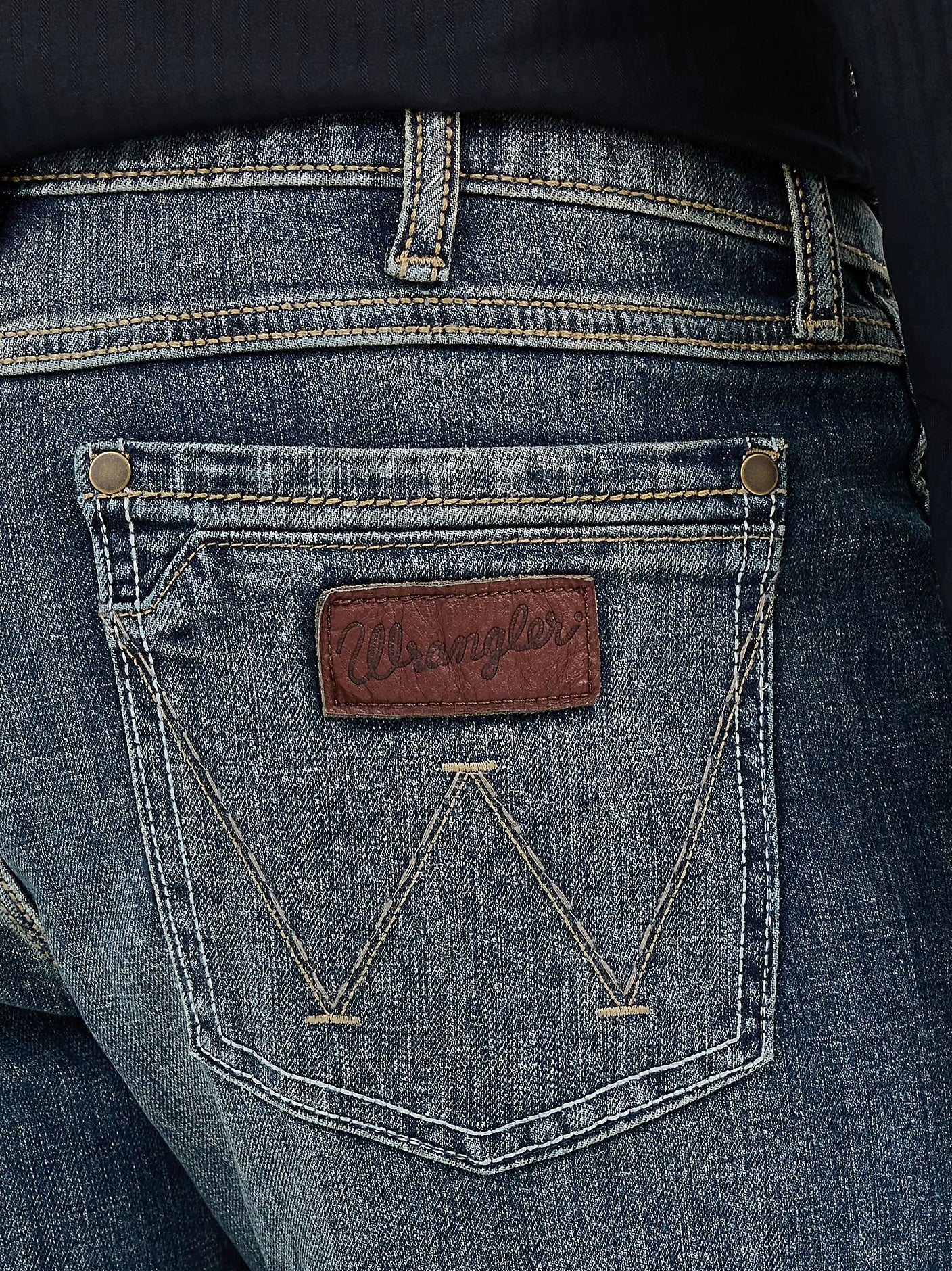 Wrangler Retro® Slim Fit Bootcut Jeans for Men - Classic Denim Pants for Casual Wear, Work & Western Style Outfits