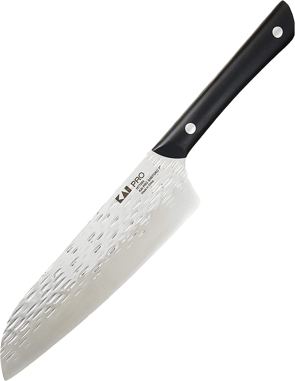 Kai PRO Santoku 7 Inch Japanese Chef Knife - Ultra Sharp Stainless Steel Blade for Slicing, Dicing & Chopping - Perfect for Home Cooks & Professional Chefs