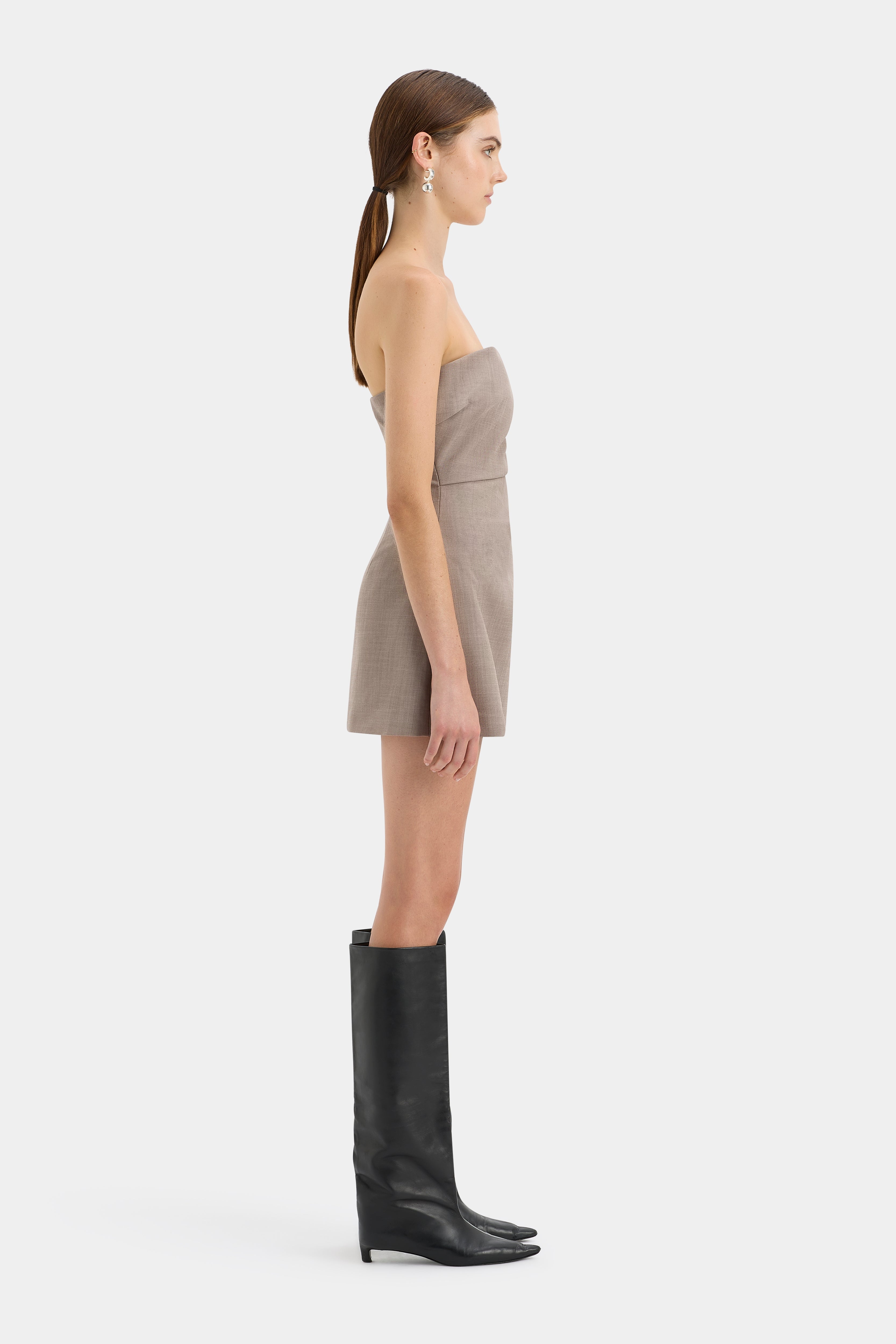 Leonardo Pleated Mini Dress for Women - Elegant Party & Cocktail Dress - Perfect for Night Out, Date Night & Special Occasions
