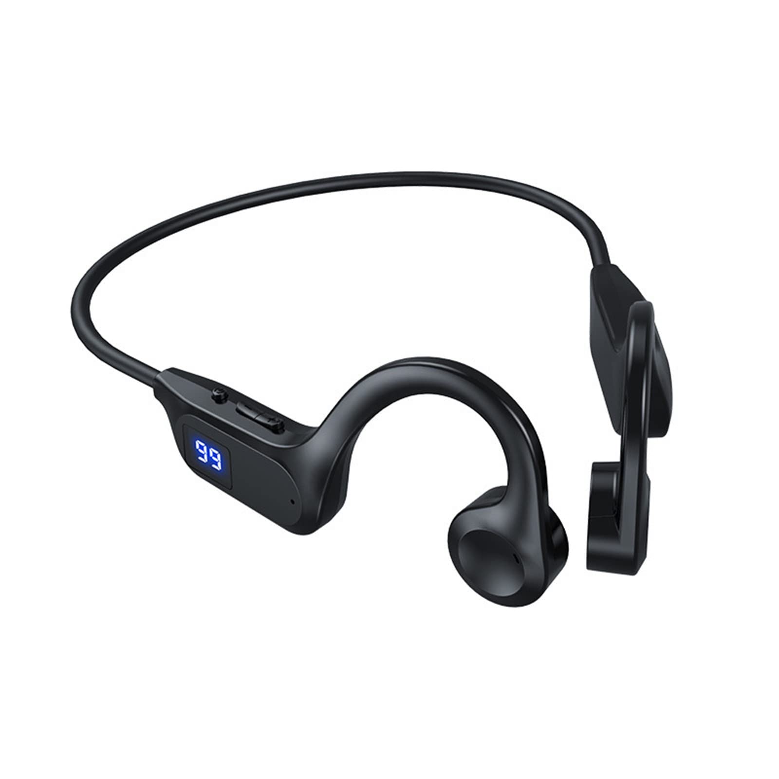 Wireless Earbuds Bluetooth 5.2 - Open Ear Gaming Headphones with Built-in Mic, Sweatproof Sports Headset for Running, Workout & Outdoor Activities | Comfortable Wireless Earphones for All-Day Use