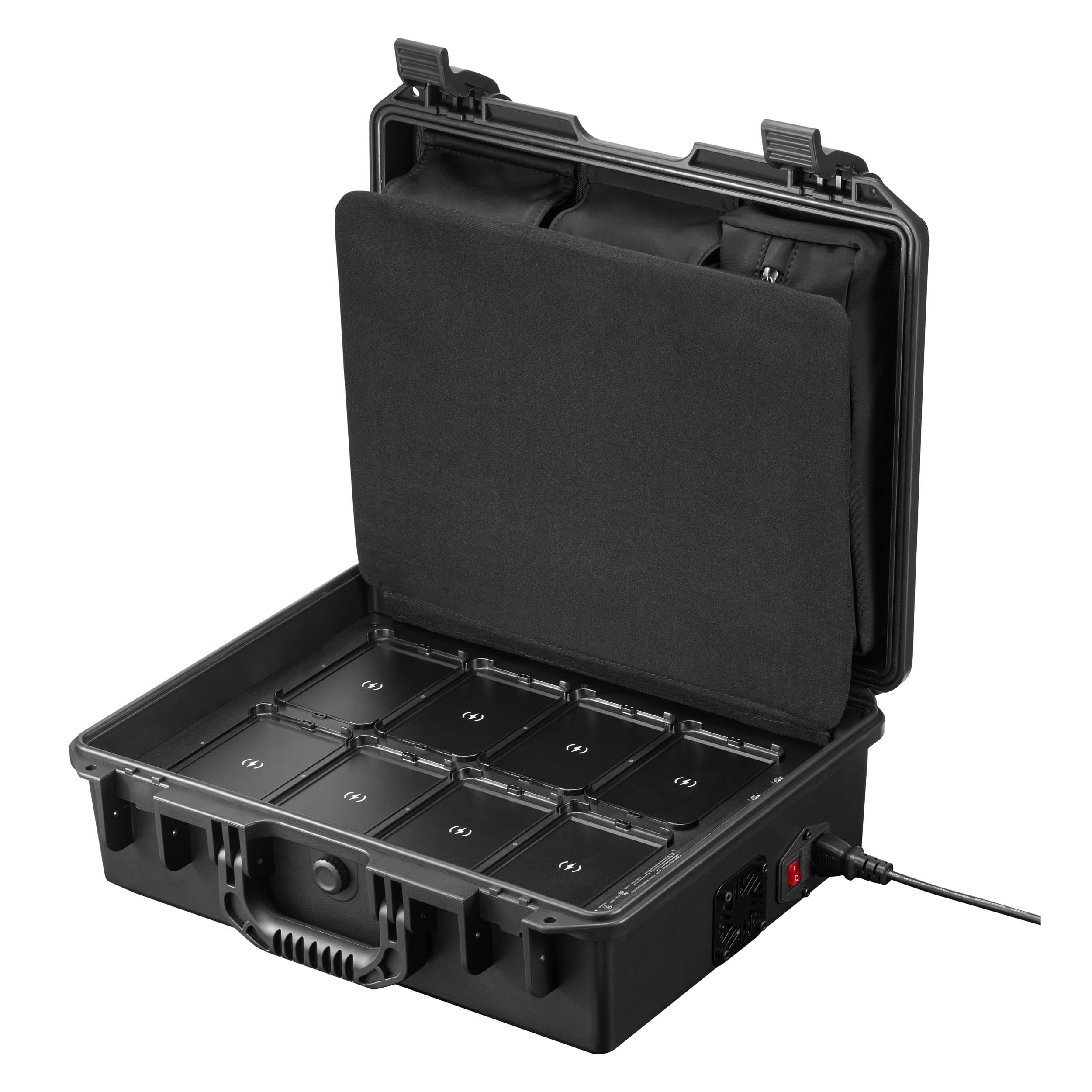 KNOWLED C5R C8 Eight Light Charging Case for 8x C5R Pocket-Sized RGBWW LED Panels - Portable Creative Lighting Solution for Photography, Events & Home Decor (Special Order)