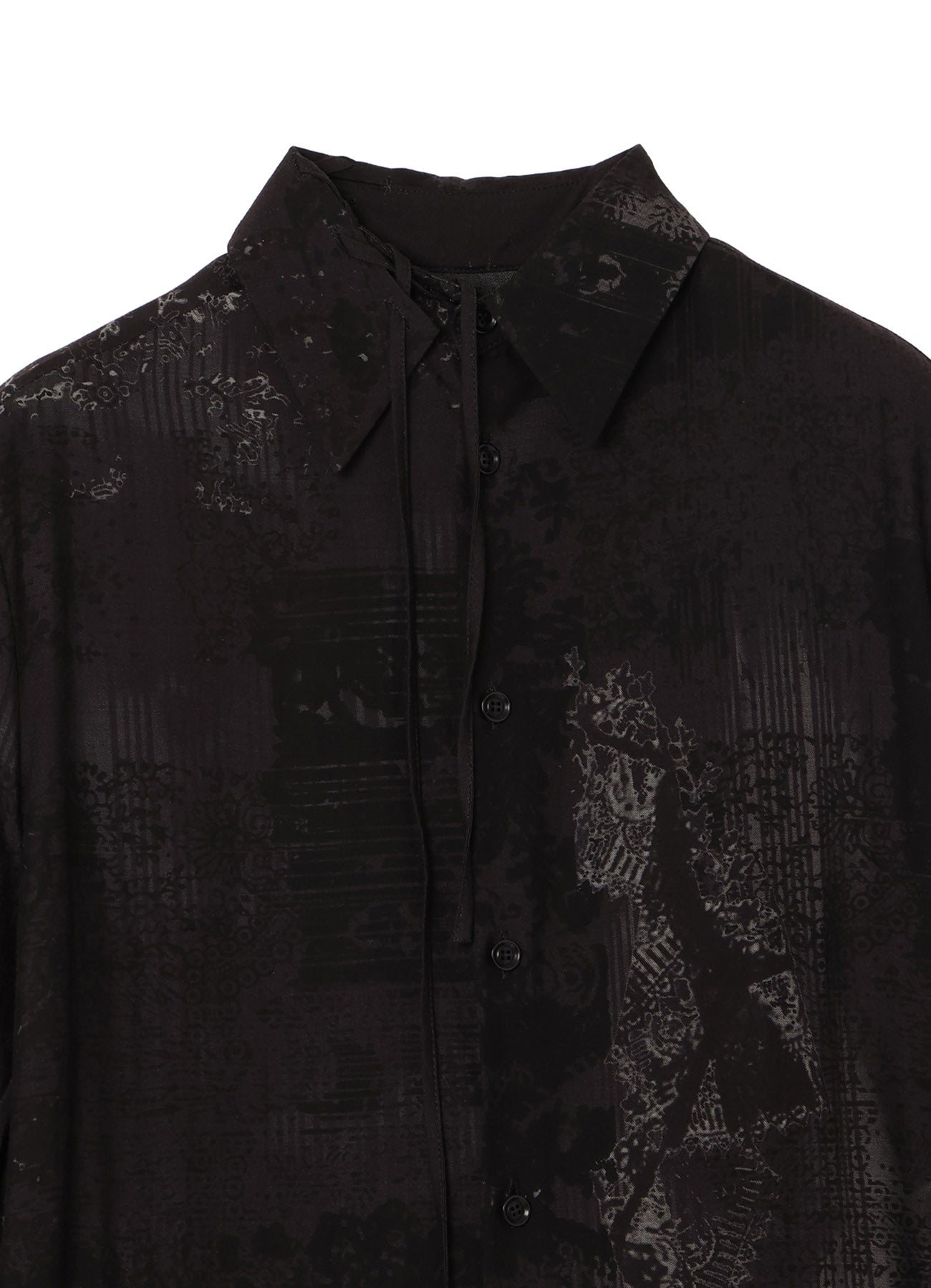 Stylish CU/Twill Lace Design PT Lace-Up Blouse for Women - Elegant Fashion Top for Casual Outings, Dates, and Office Wear