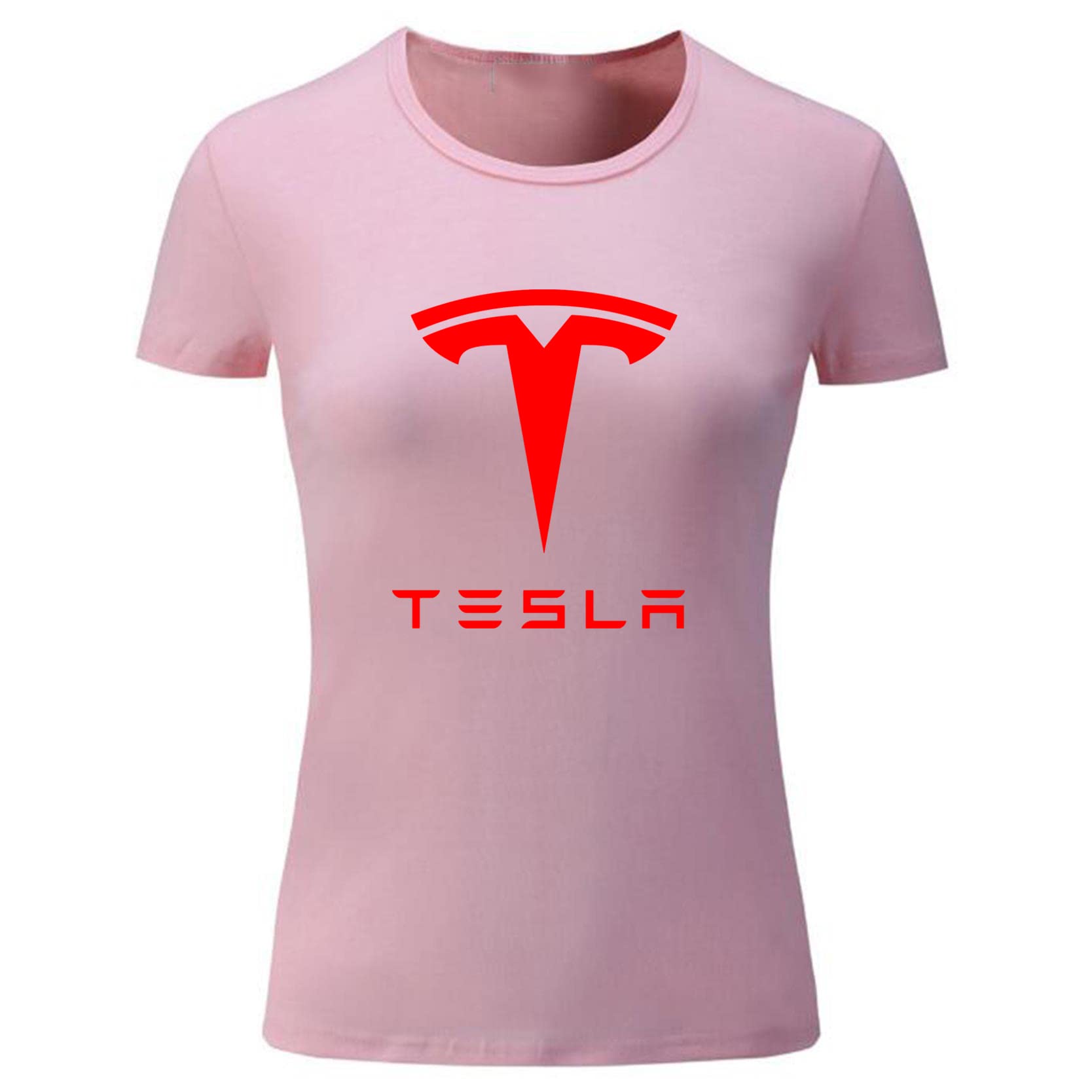 Tesla Logo Women's Long Sleeve T-Shirt - Classic Tesla Brand Tee for Casual Wear, Work & Fan Merchandise