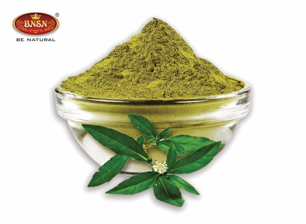 BNSN Bhringraj Powder for Hair Growth & Thickness - 100% Pure & Natural Ayurvedic Remedy (100Gm) | Promotes Healthy Hair, Reduces Hair Fall, Strengthens Roots | Ideal for DIY Hair Masks, Oils & Scalp Treatments