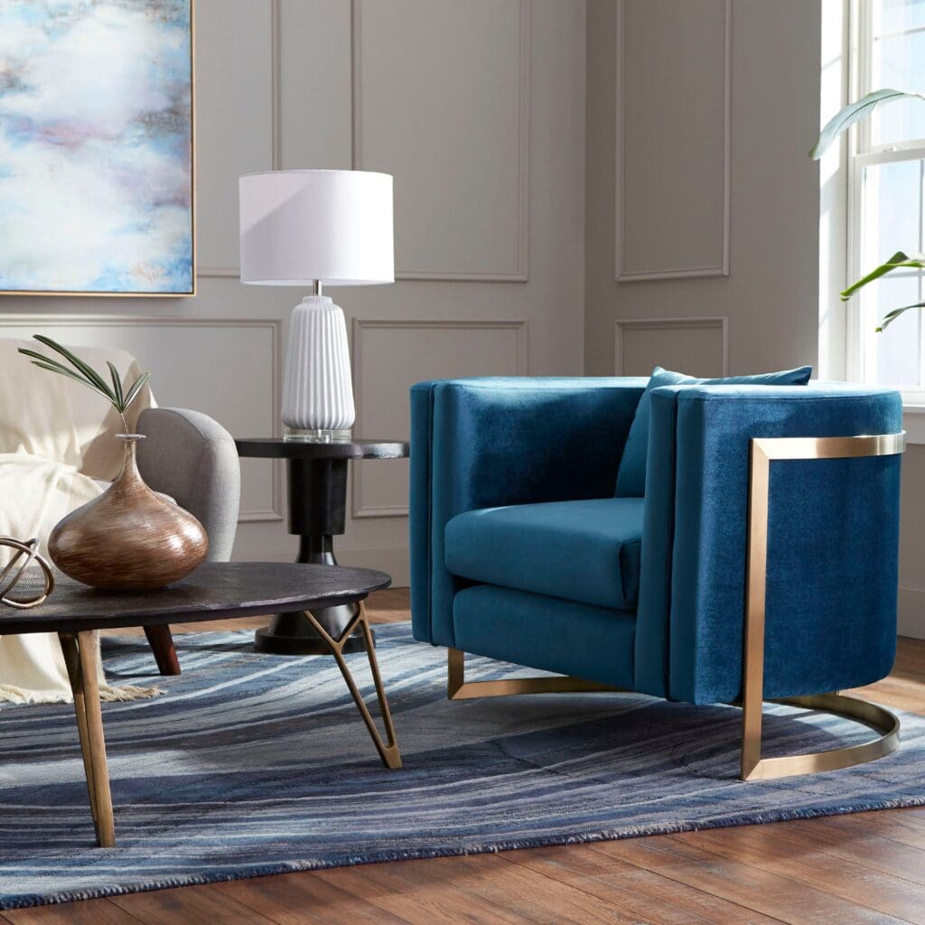 Cyan Design 09711 Quartette Coffee Table - Bronze & Brass Finish - Modern Living Room Centerpiece for Home Decor