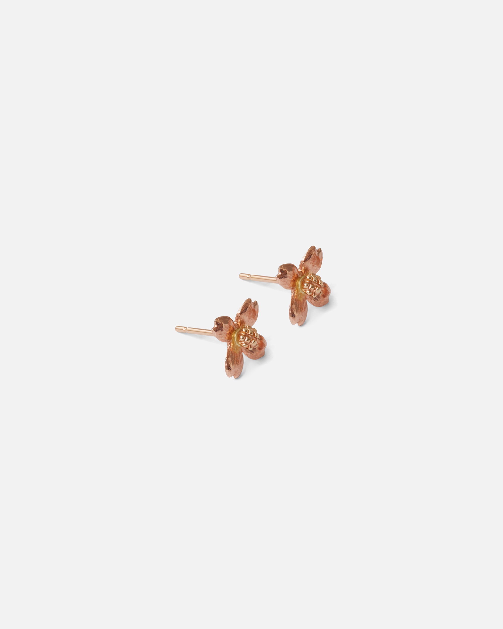 Dogwood Stud Earrings for Women - Hypoallergenic Stainless Steel Flower Studs - Perfect for Everyday Wear, Gifts, and Special Occasions