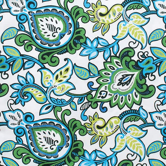 Botanical Blue Green