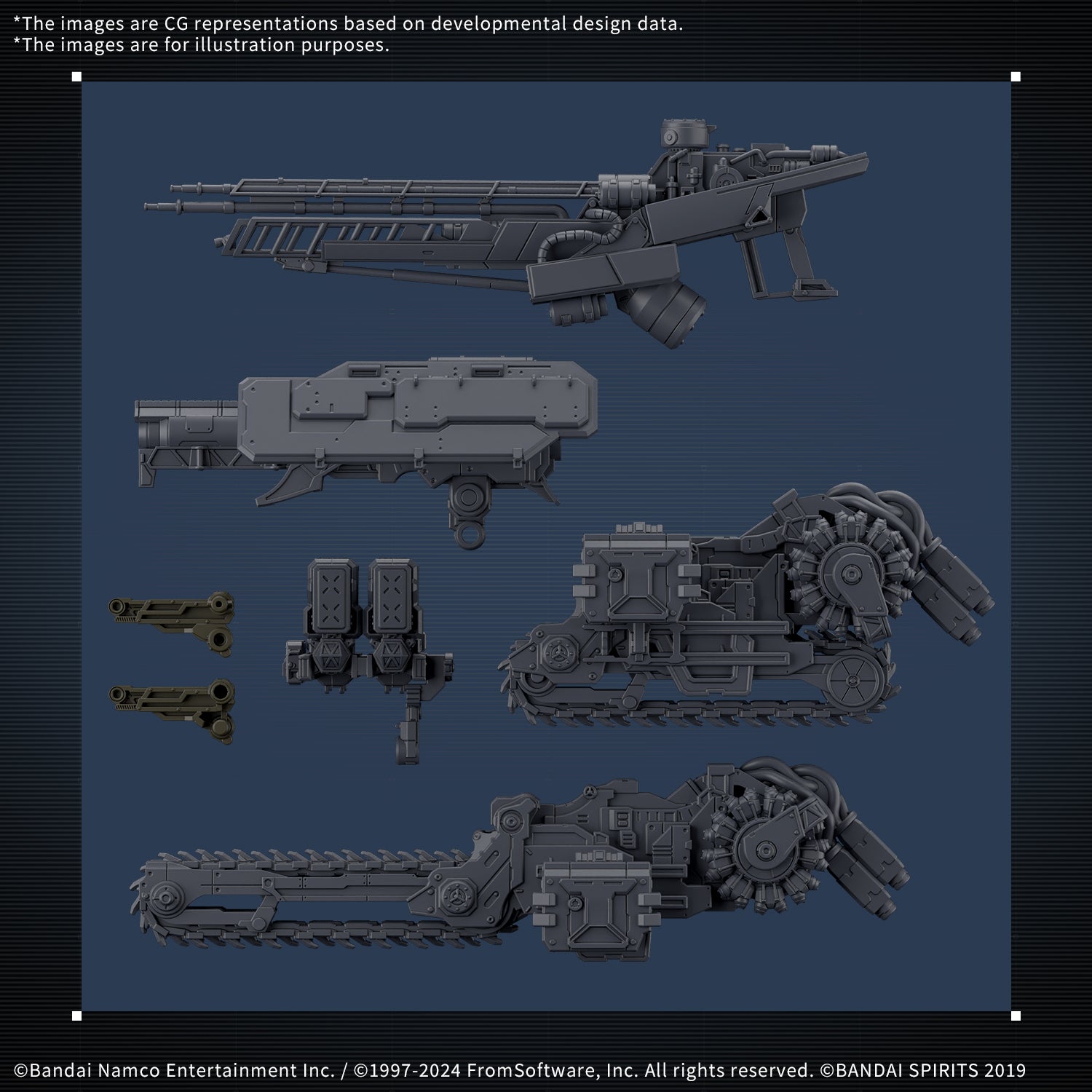 Bandai 30MM 1/100 RaD CC-3000 Wrecker Milk Tooth Model Kit - Armored Core VI: Fires of Rubicon Mecha Action Figure for Collectors & Wargaming Scenes
